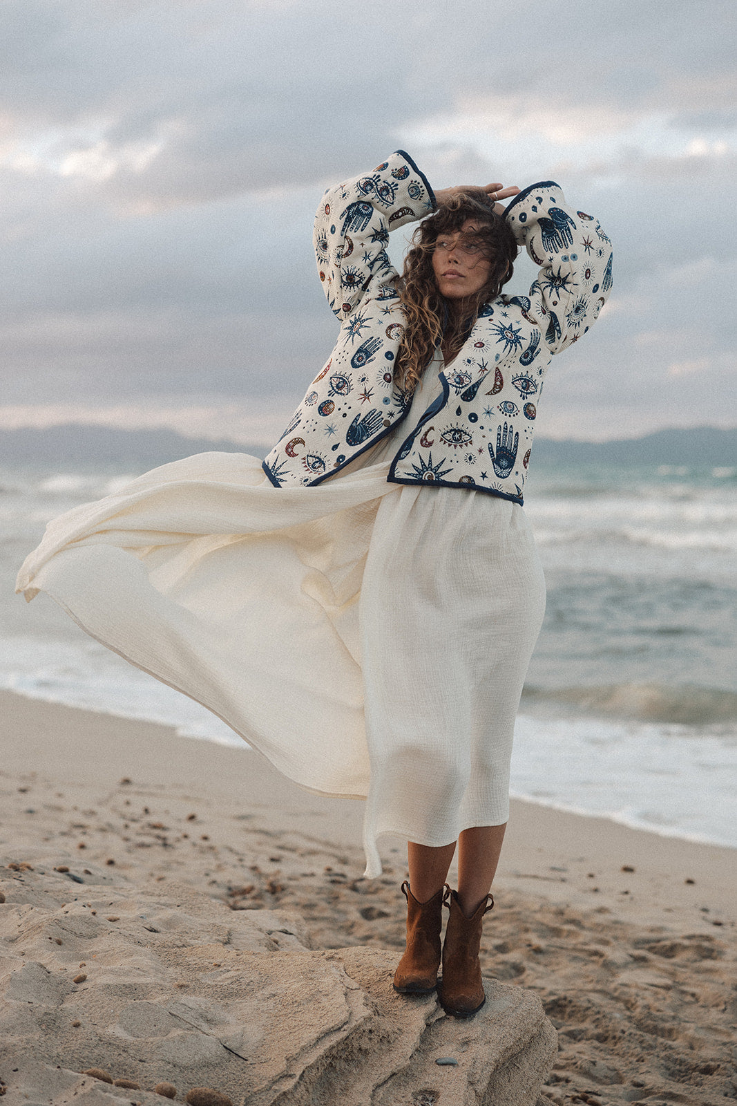 Namaste Jacket jacquard