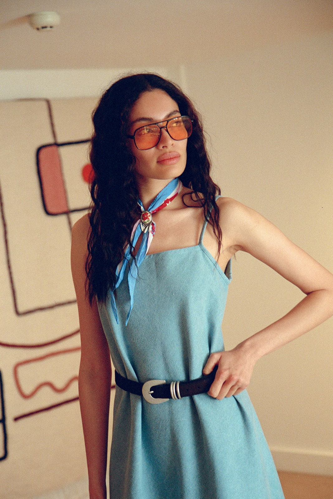 Sunset Dress Denim