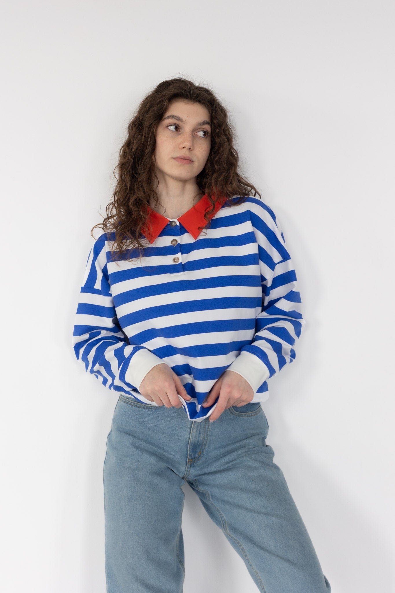 Stripe Affair L/S Blue