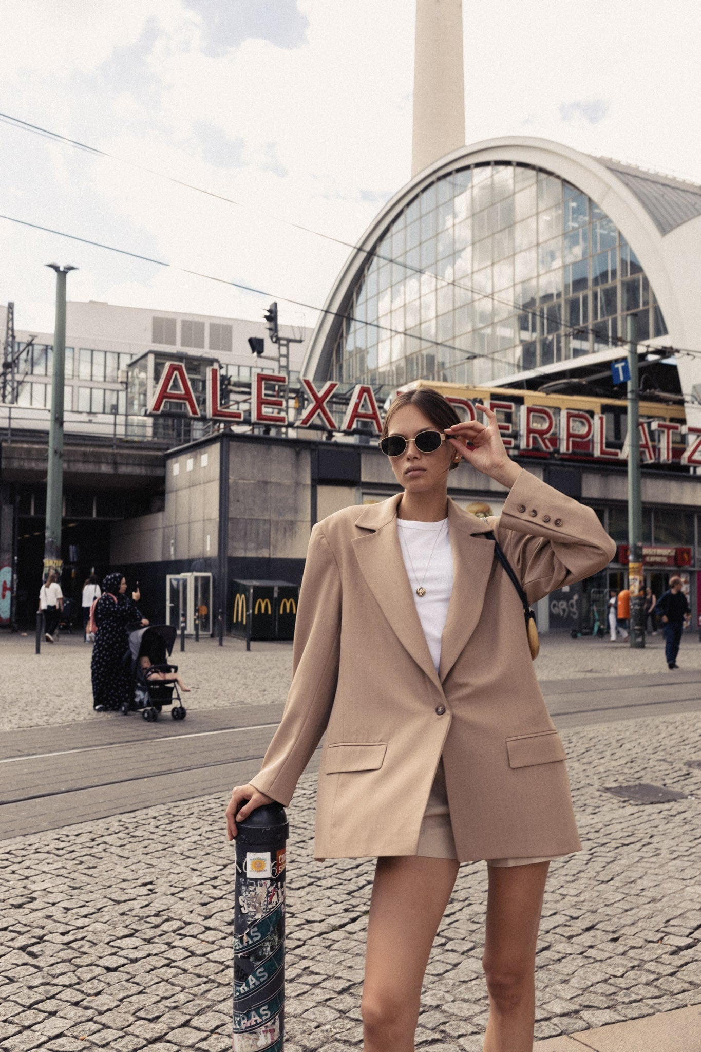 Arden Blazer camel