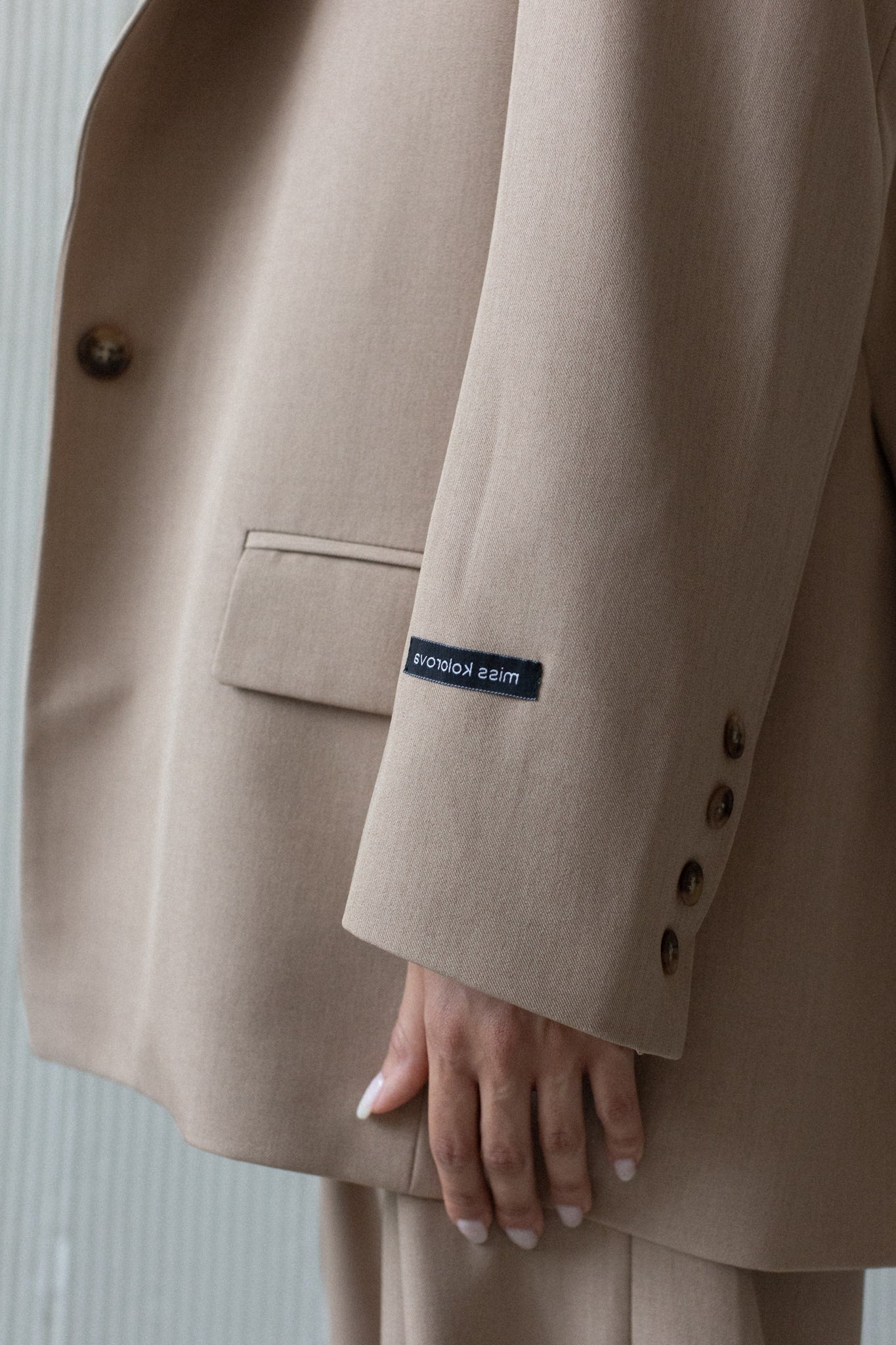 Arden Blazer camel