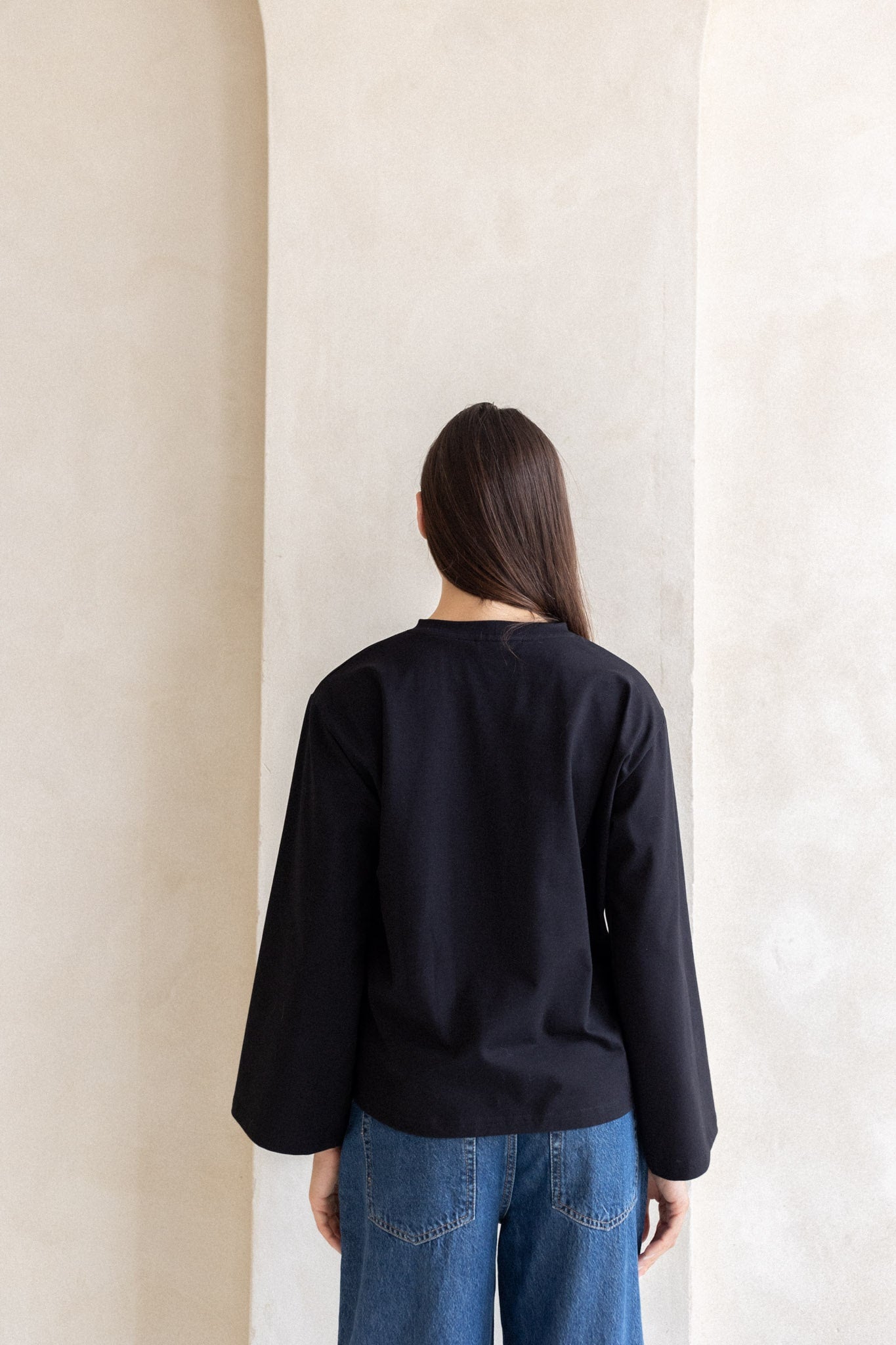 Cotton L/S No.2 black