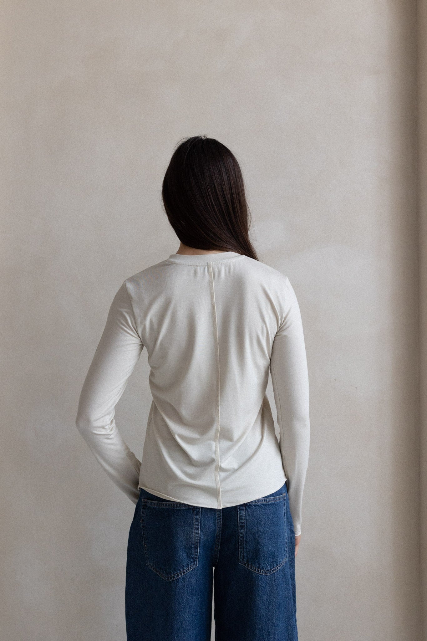 Woollen L/S No.4 off white