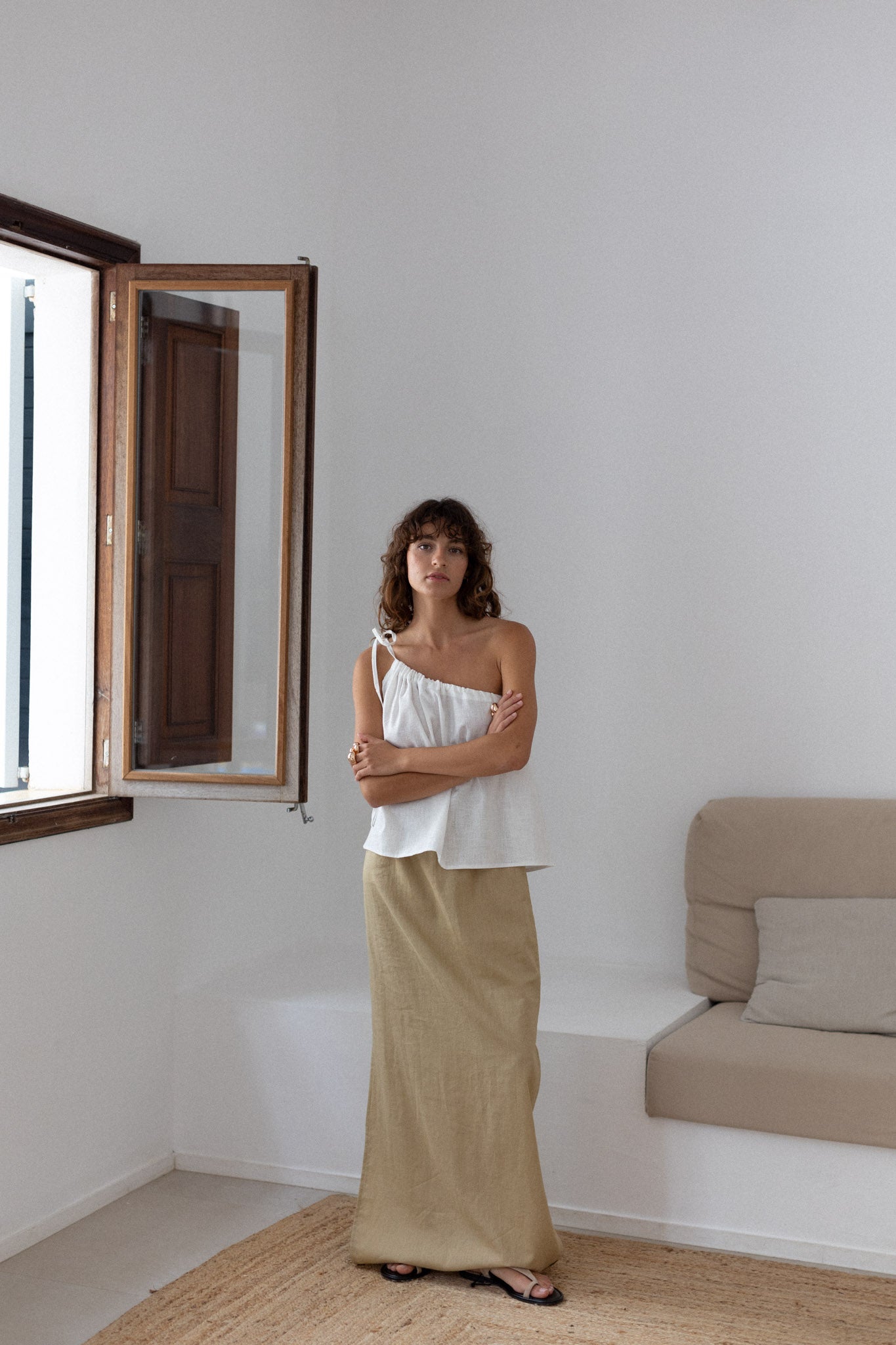 Nova Linen Skirt