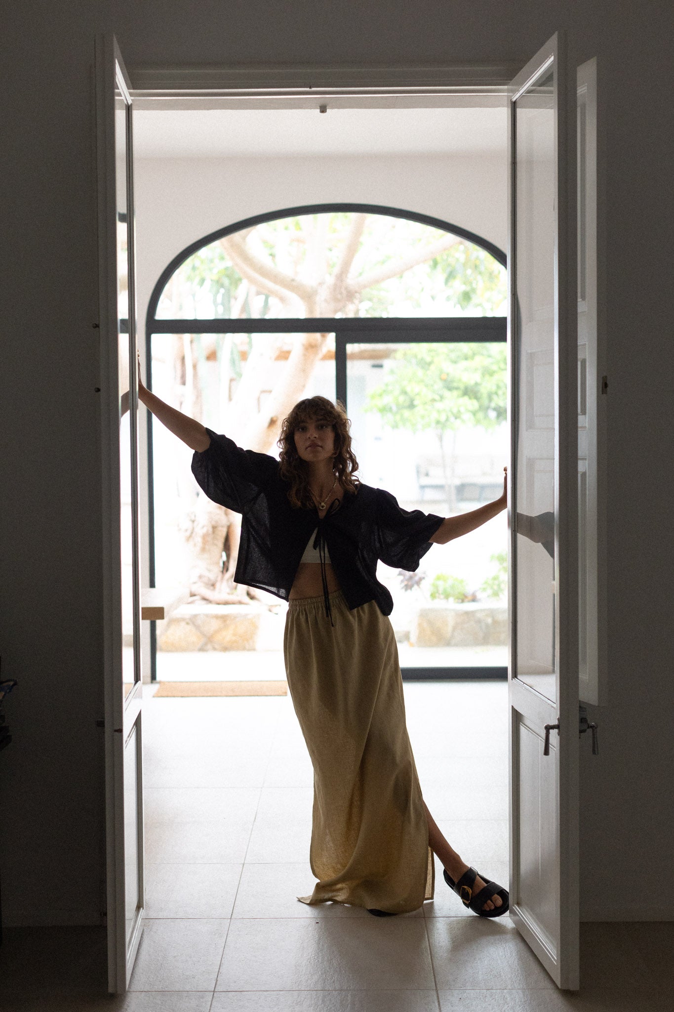 Nova Linen Skirt