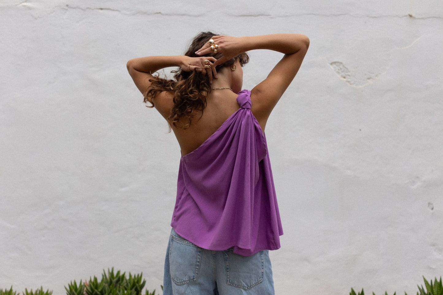 Barbelle Top Violet
