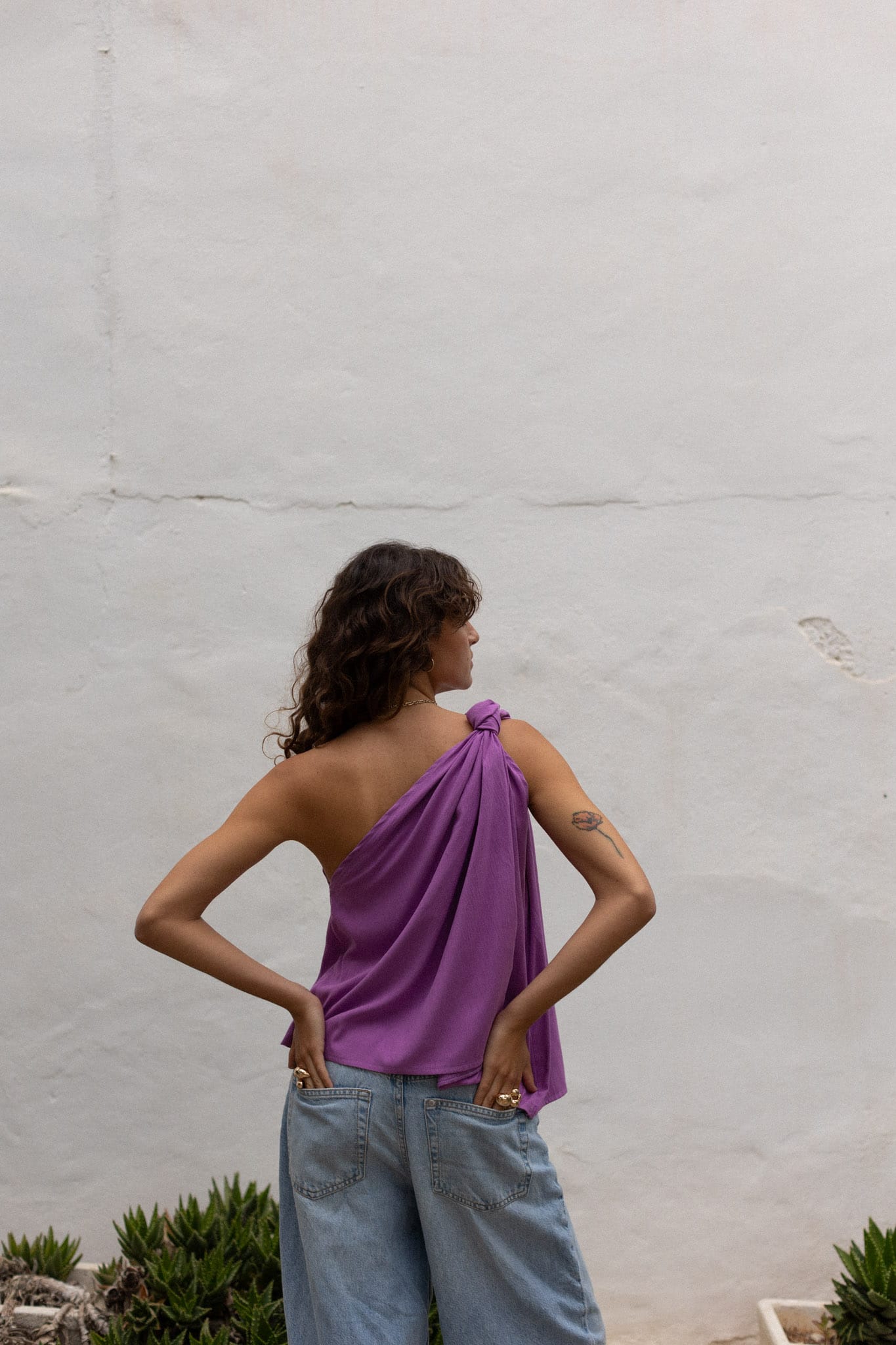 Barbelle Top Violet