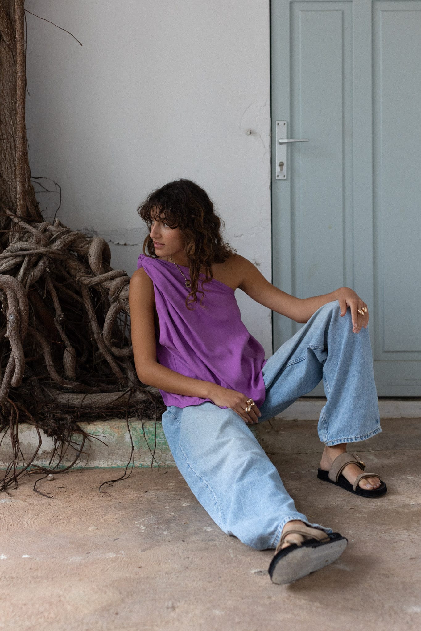 Barbelle Top Violet