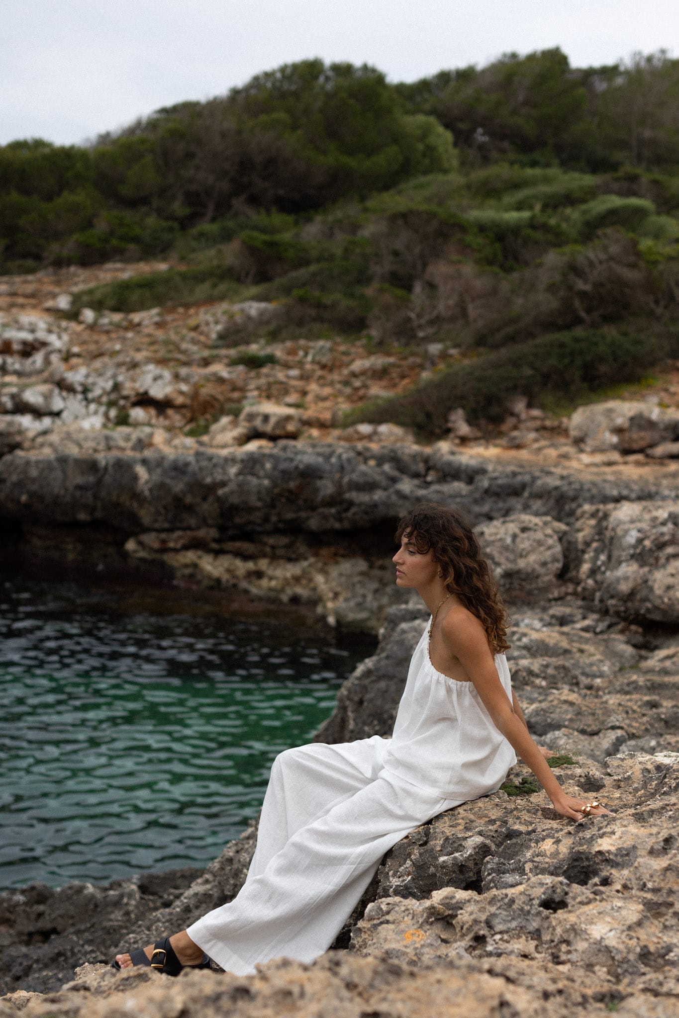 Pollença Linen Top