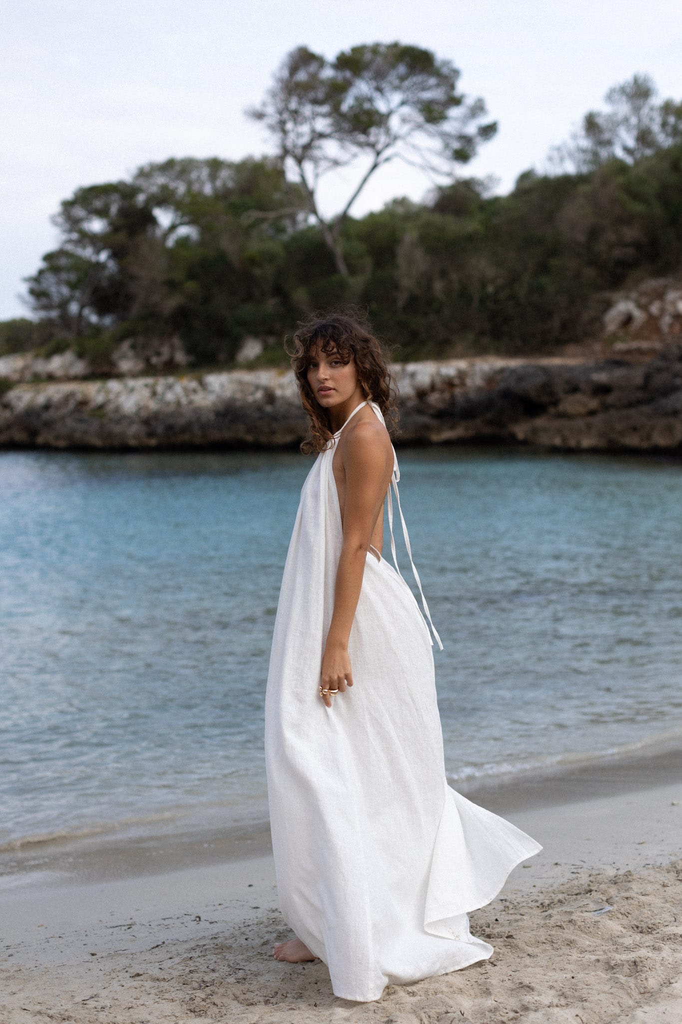 Deia Linen Dress