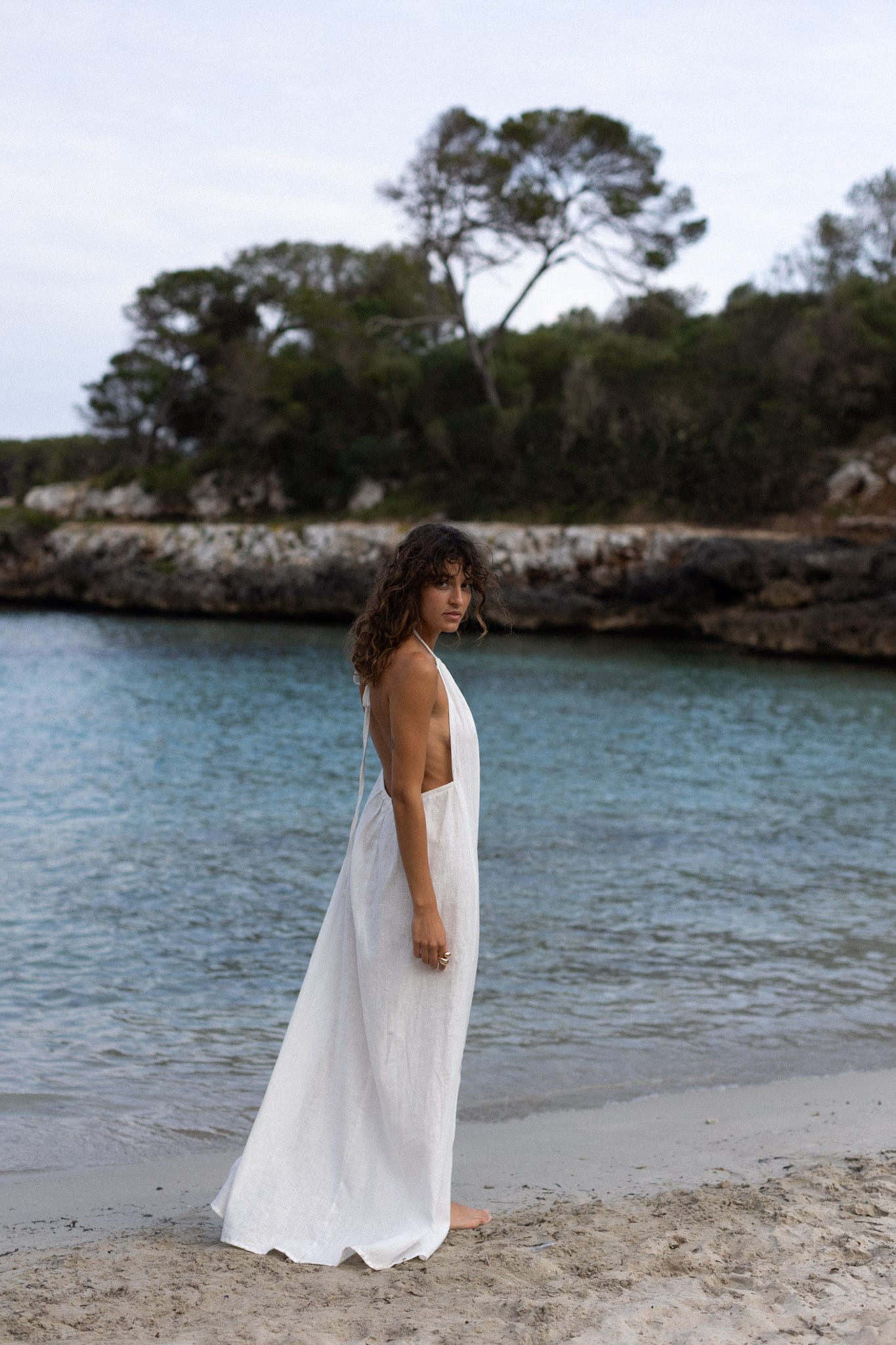Deia Linen Dress