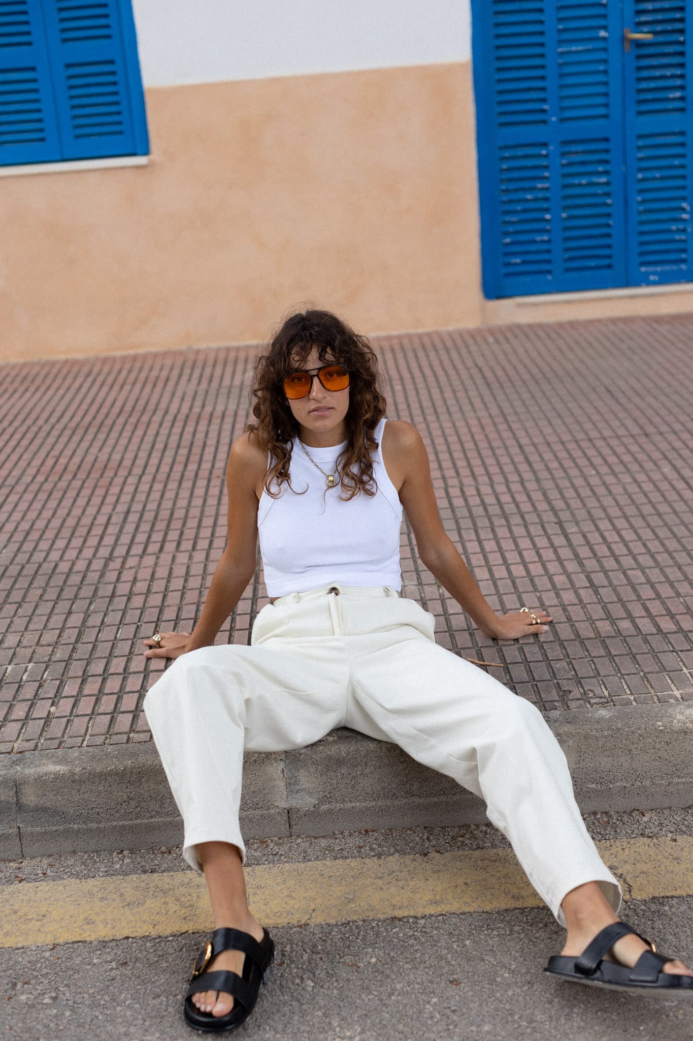 Dominga Denim Pants