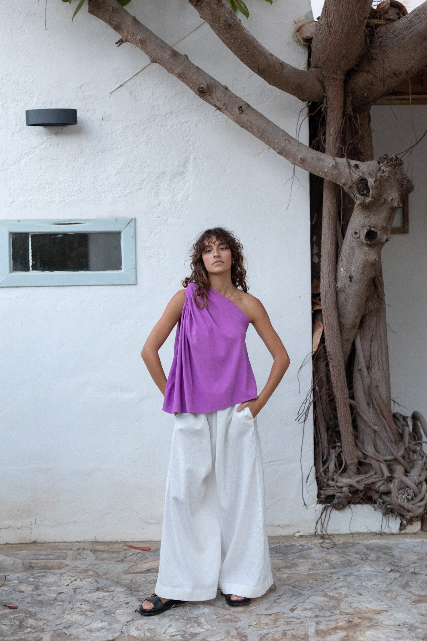 Barbelle Top Violet
