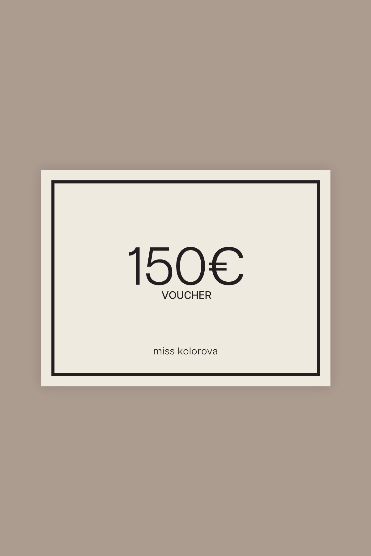 Miss Kolorova - Voucher 150