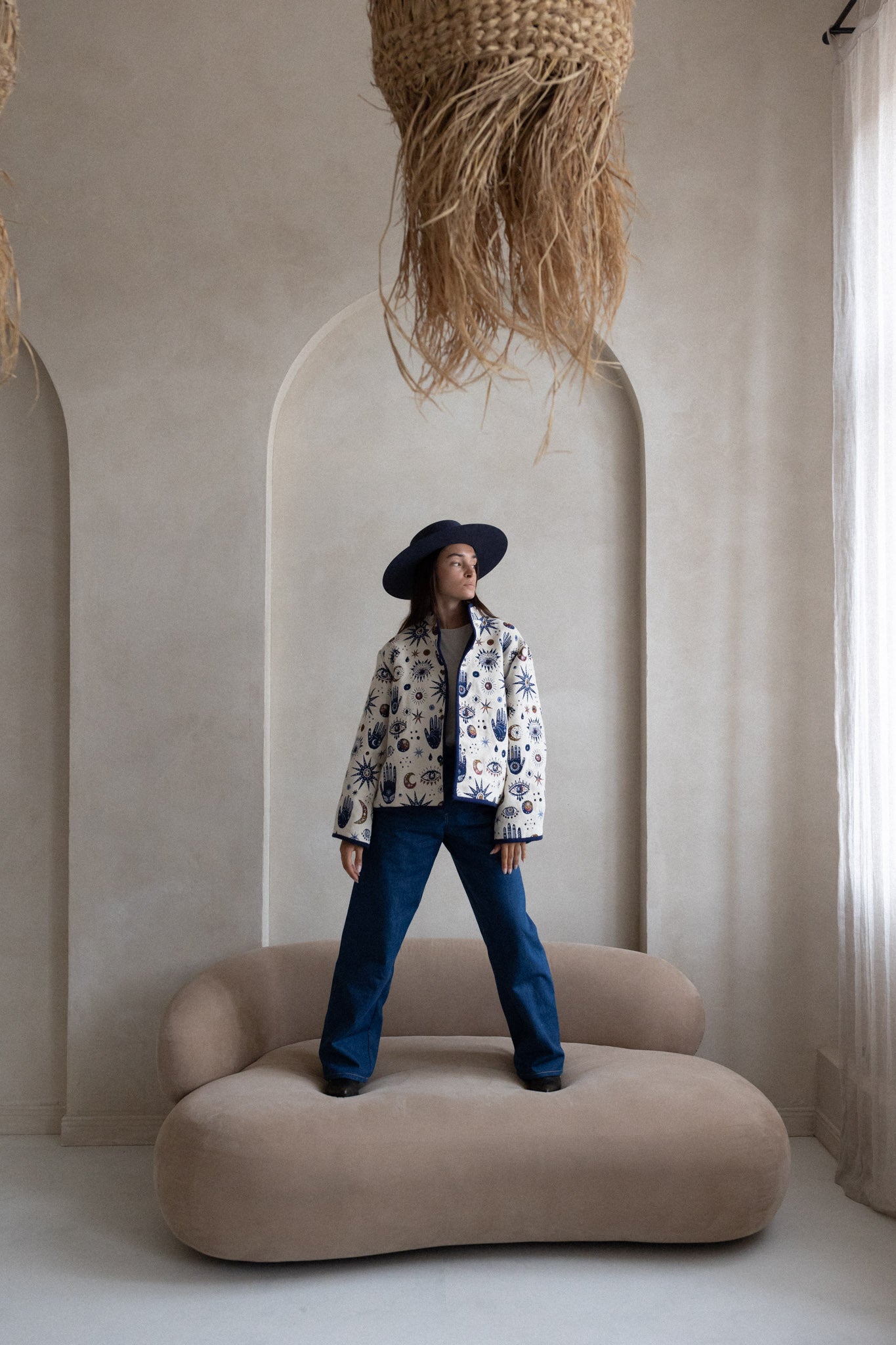 Namaste Jacket jacquard