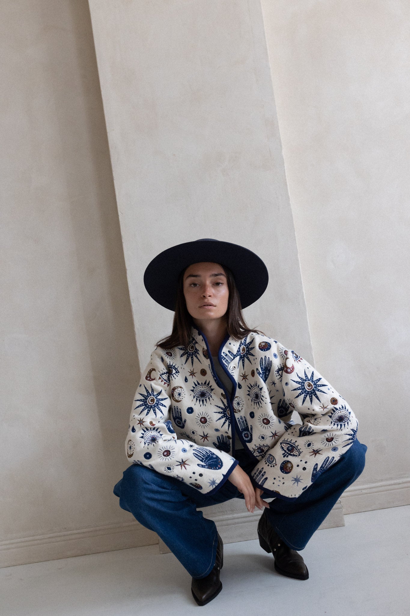 Namaste Jacket jacquard