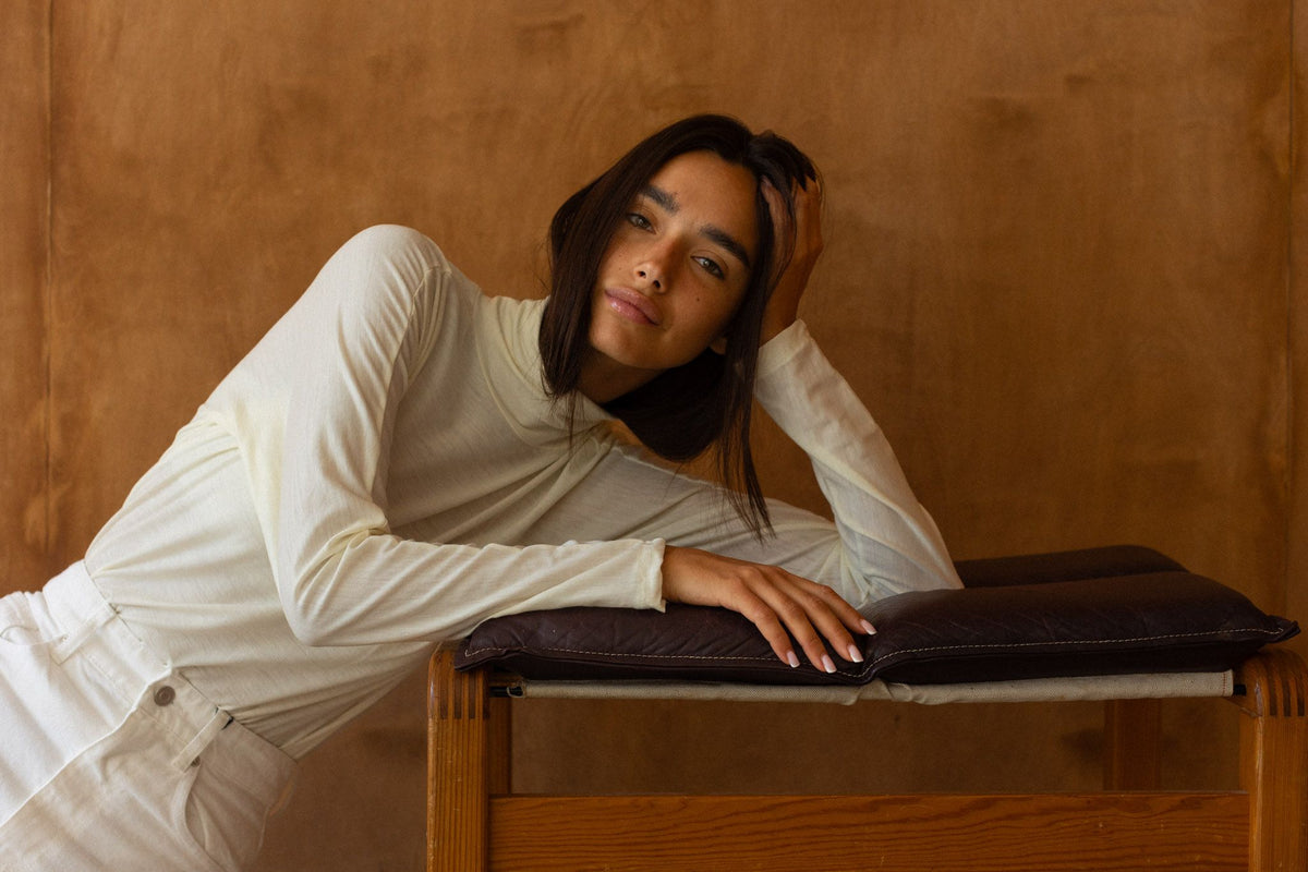 Fine Turtleneck vanilla