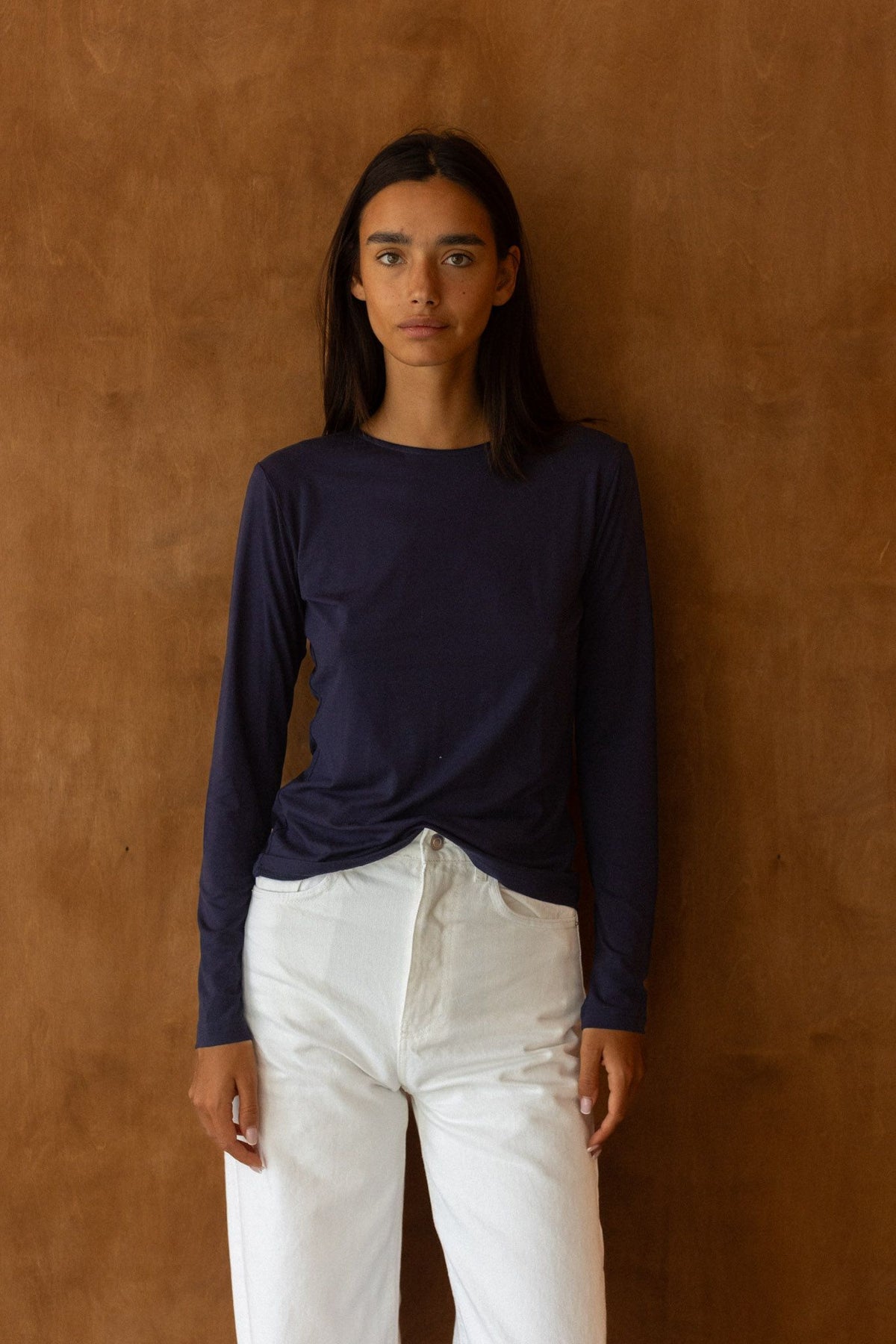 Woollen L/S No.1 navy