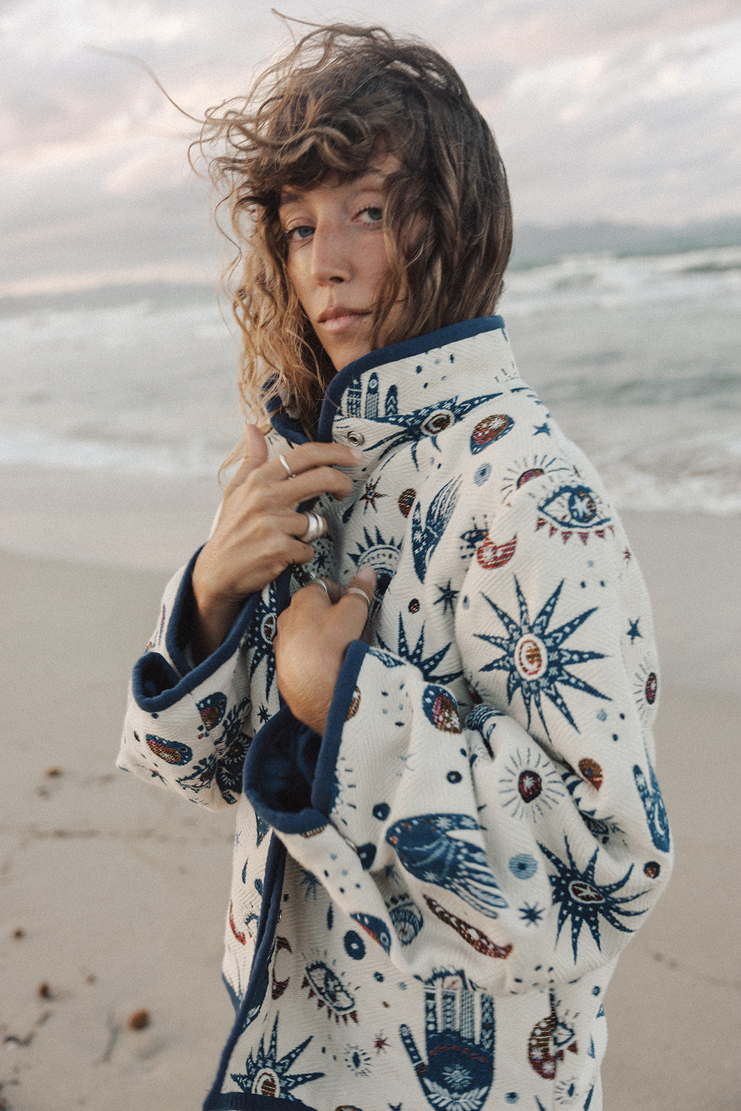 Namaste Jacket jacquard