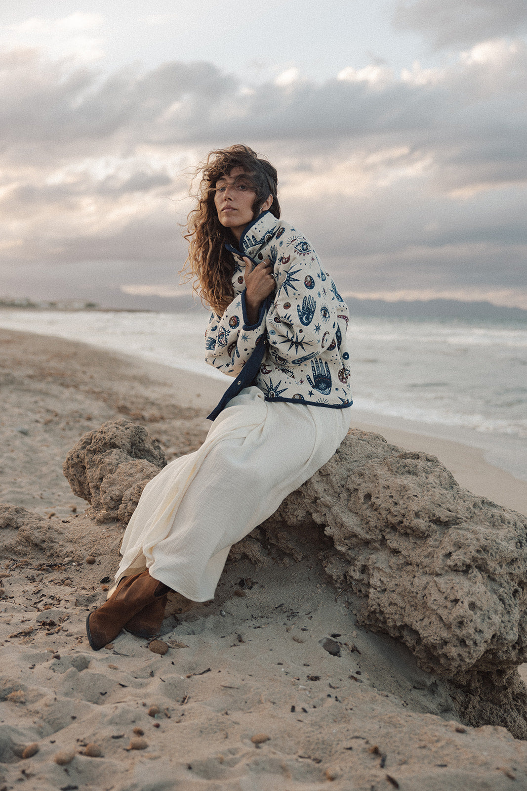 Namaste Jacket jacquard