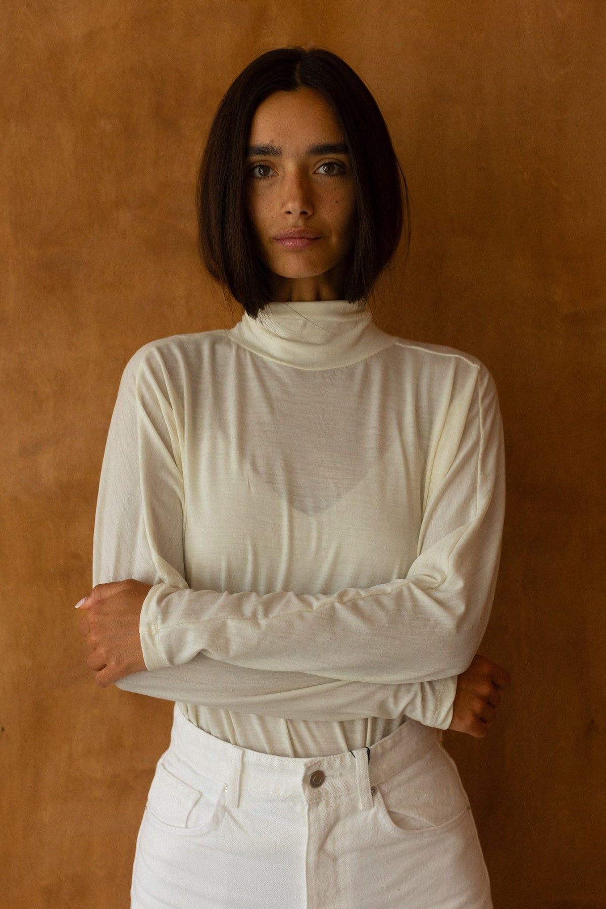 Fine Turtleneck vanilla