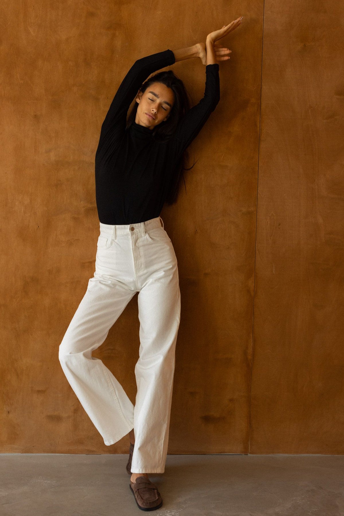 Fine Turtleneck black