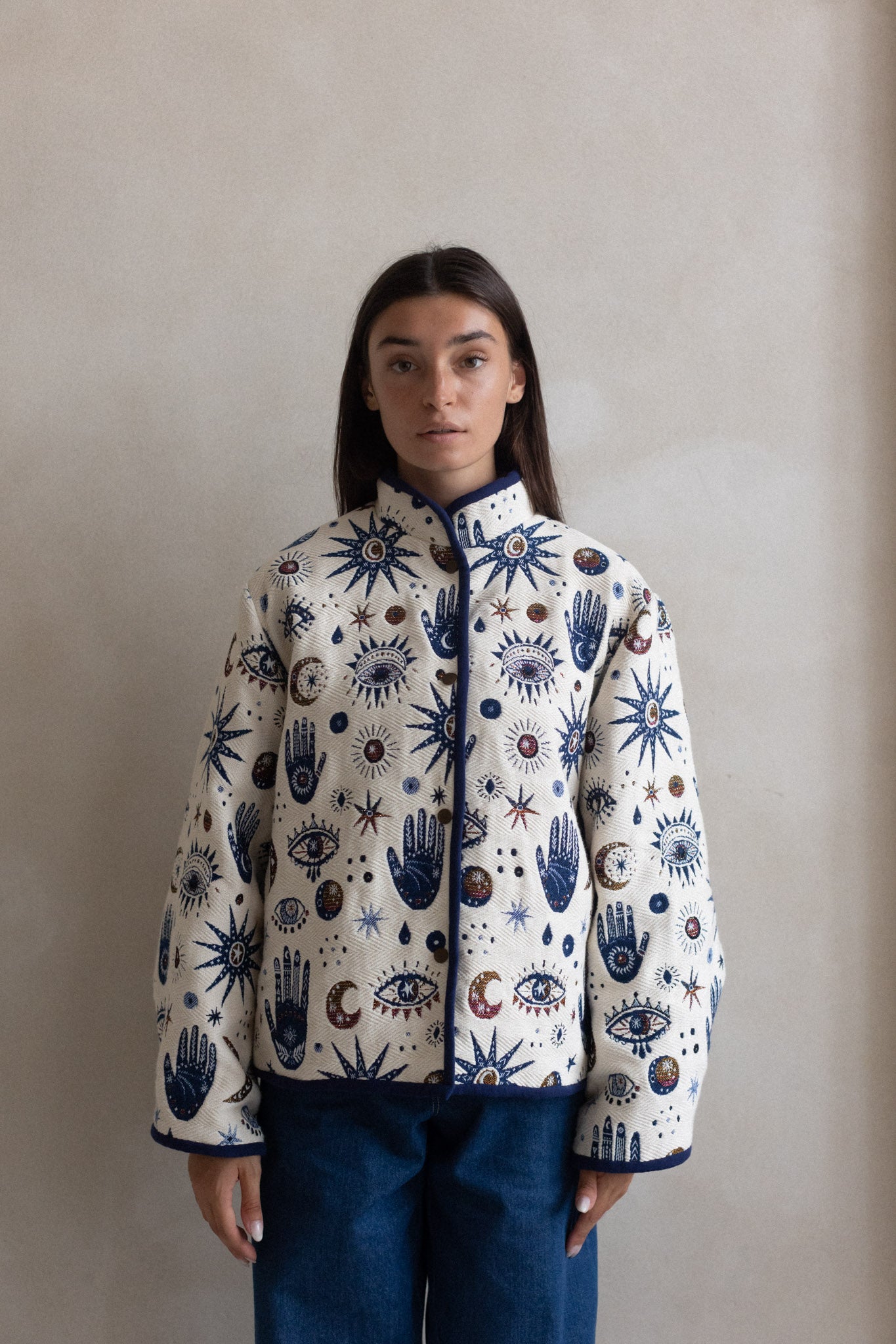 Namaste Jacket jacquard