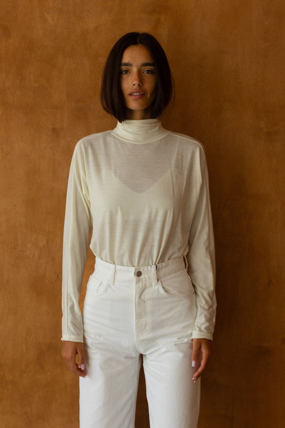 Fine Turtleneck vanilla
