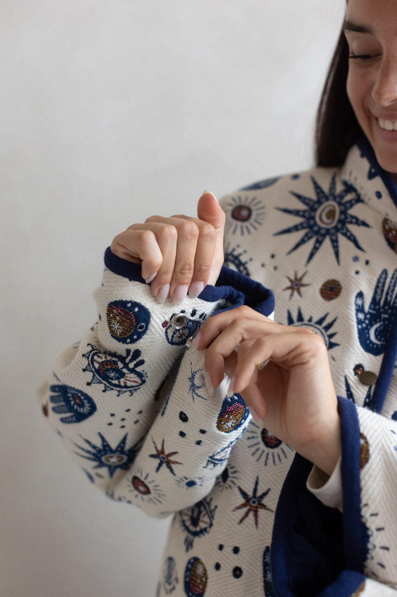 Namaste Jacket jacquard