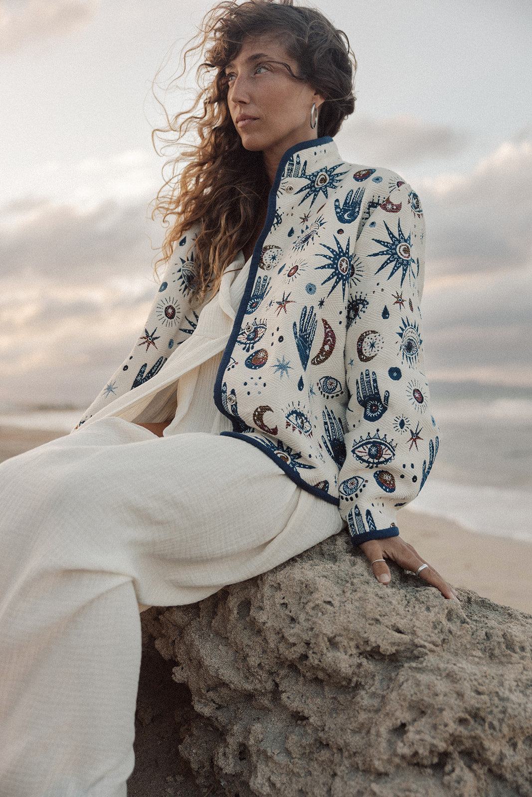 Namaste Jacket jacquard