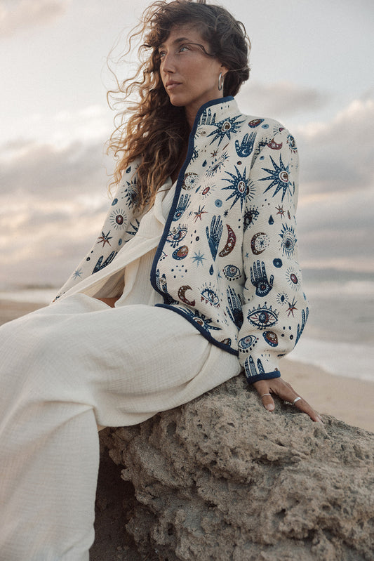 Namaste Jacket jacquard