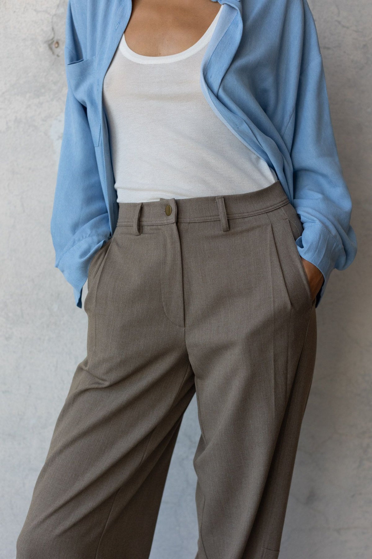 Brygge Pants mocca