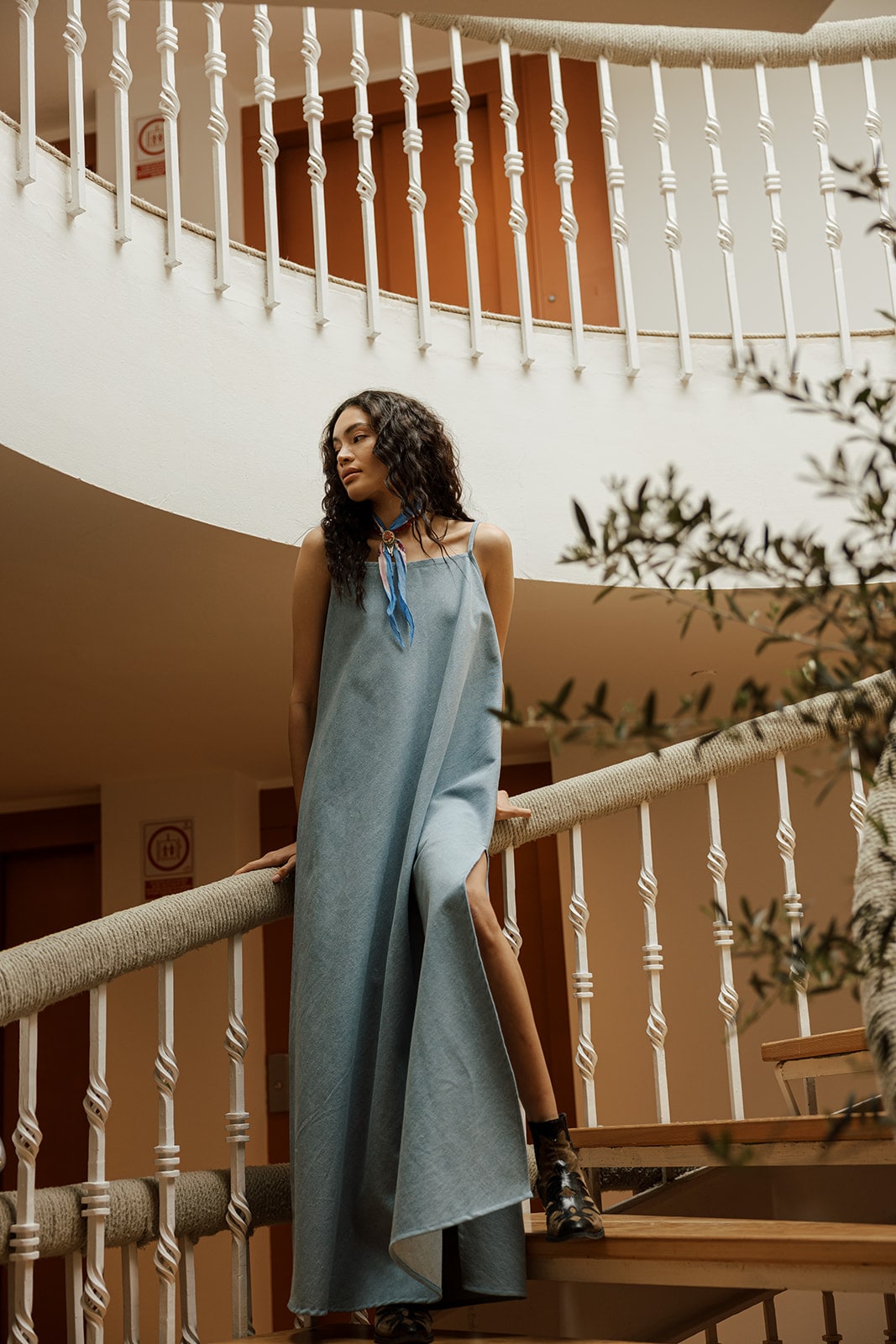 Sunset Dress Denim