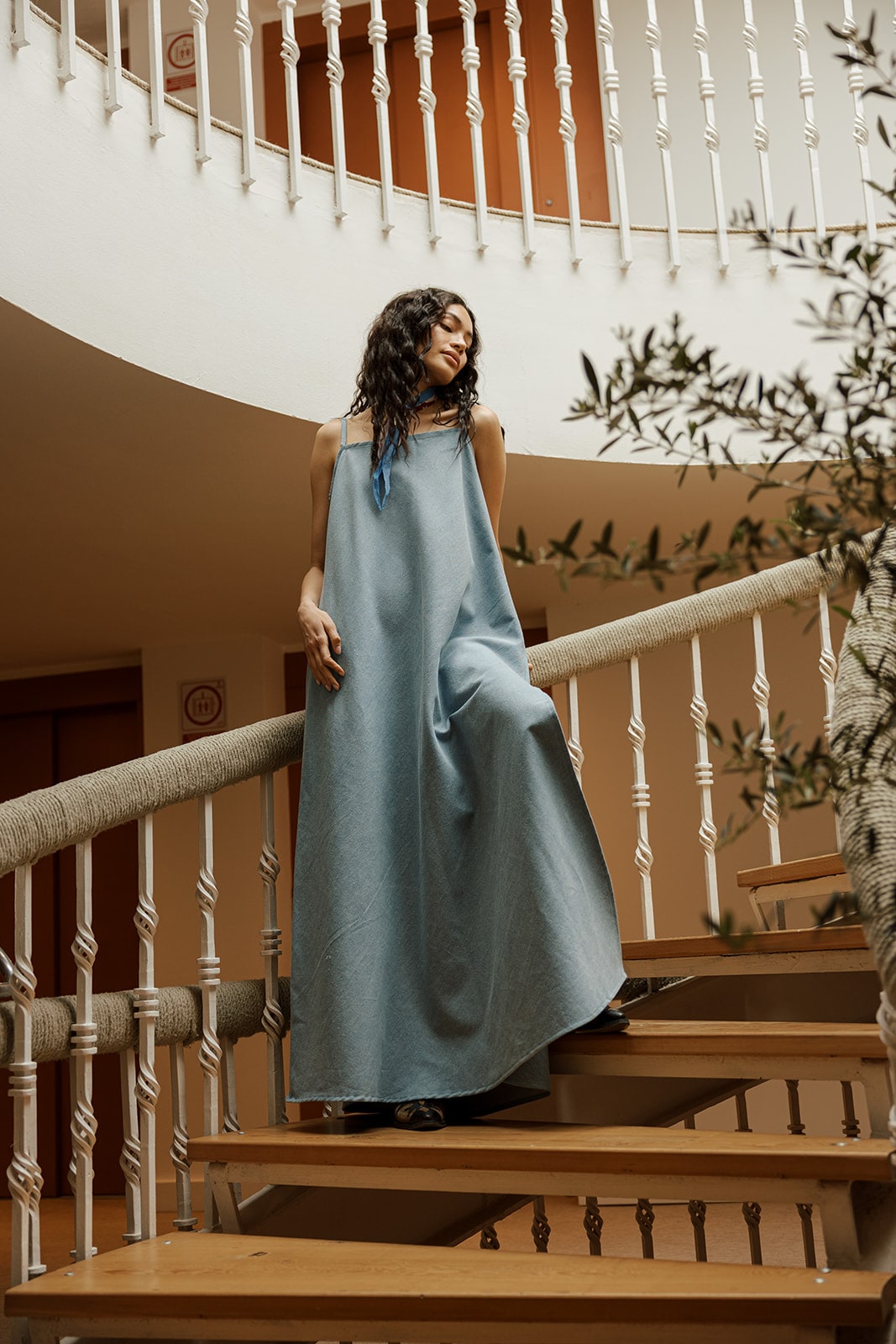 Sunset Dress Denim