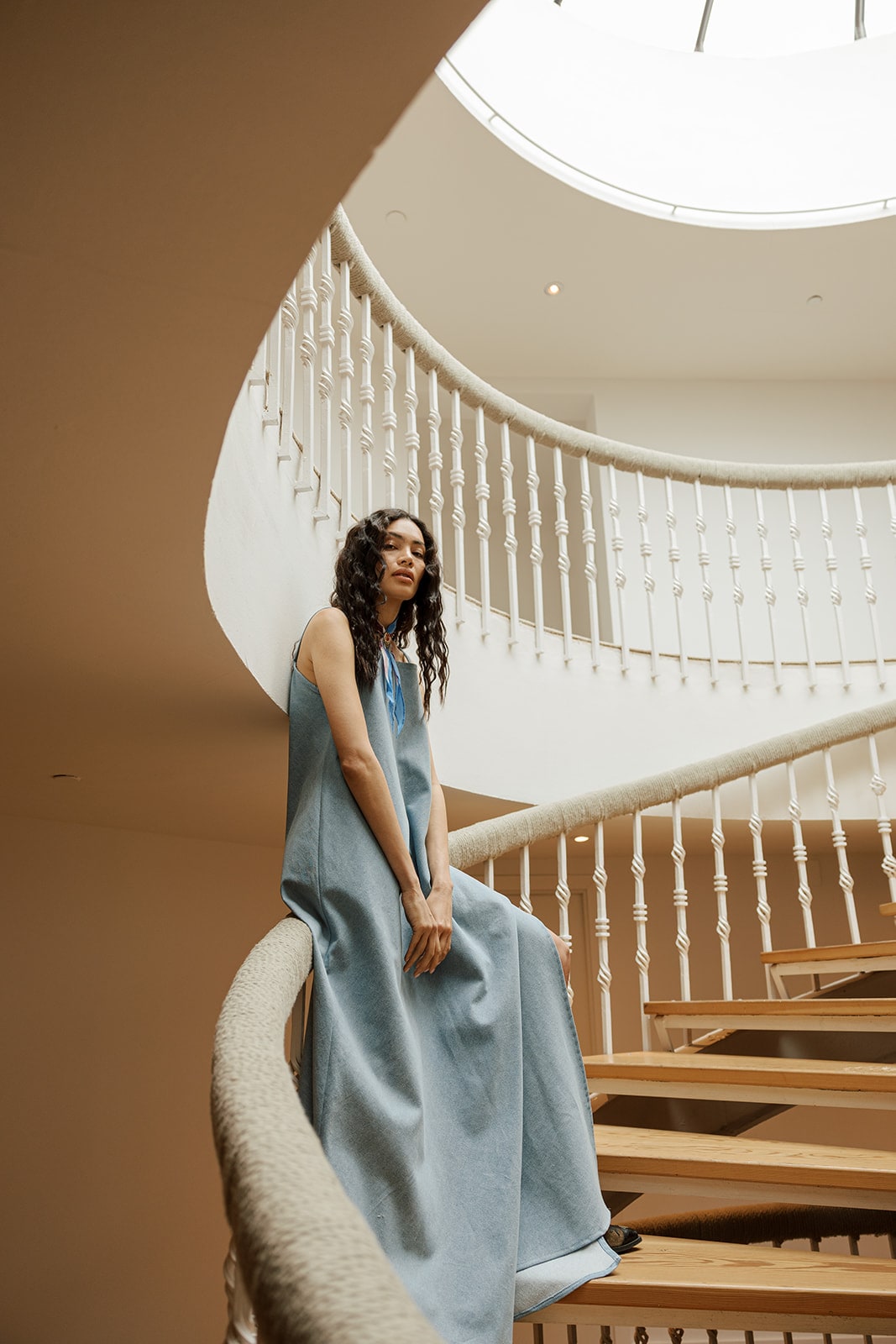Sunset Dress Denim