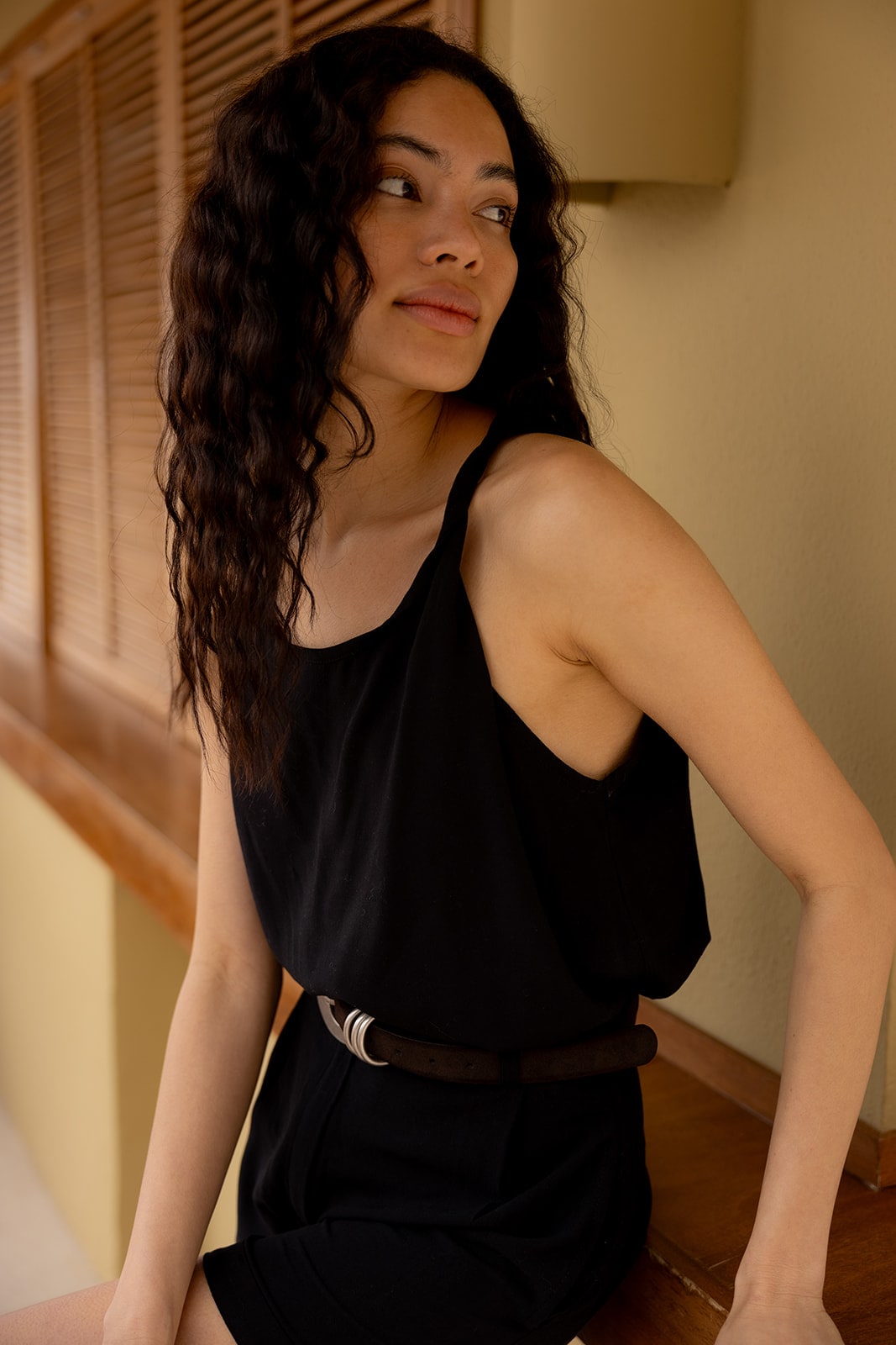 Melia Top Black