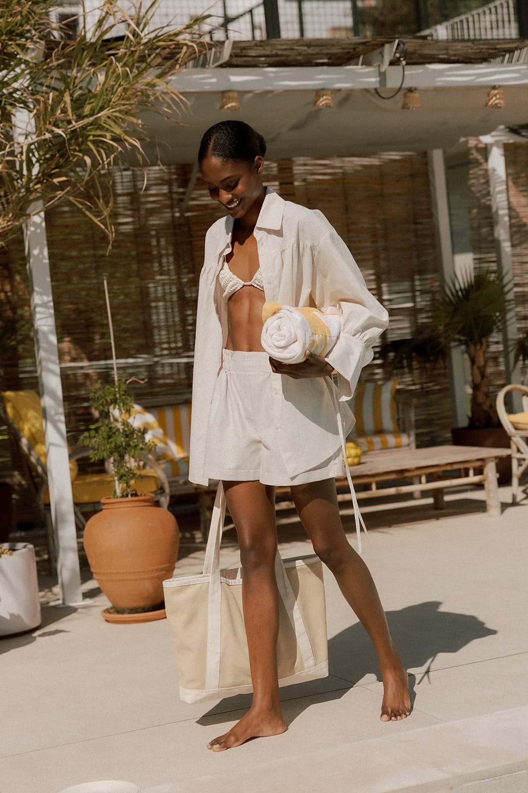 Portocolom Shorts beige