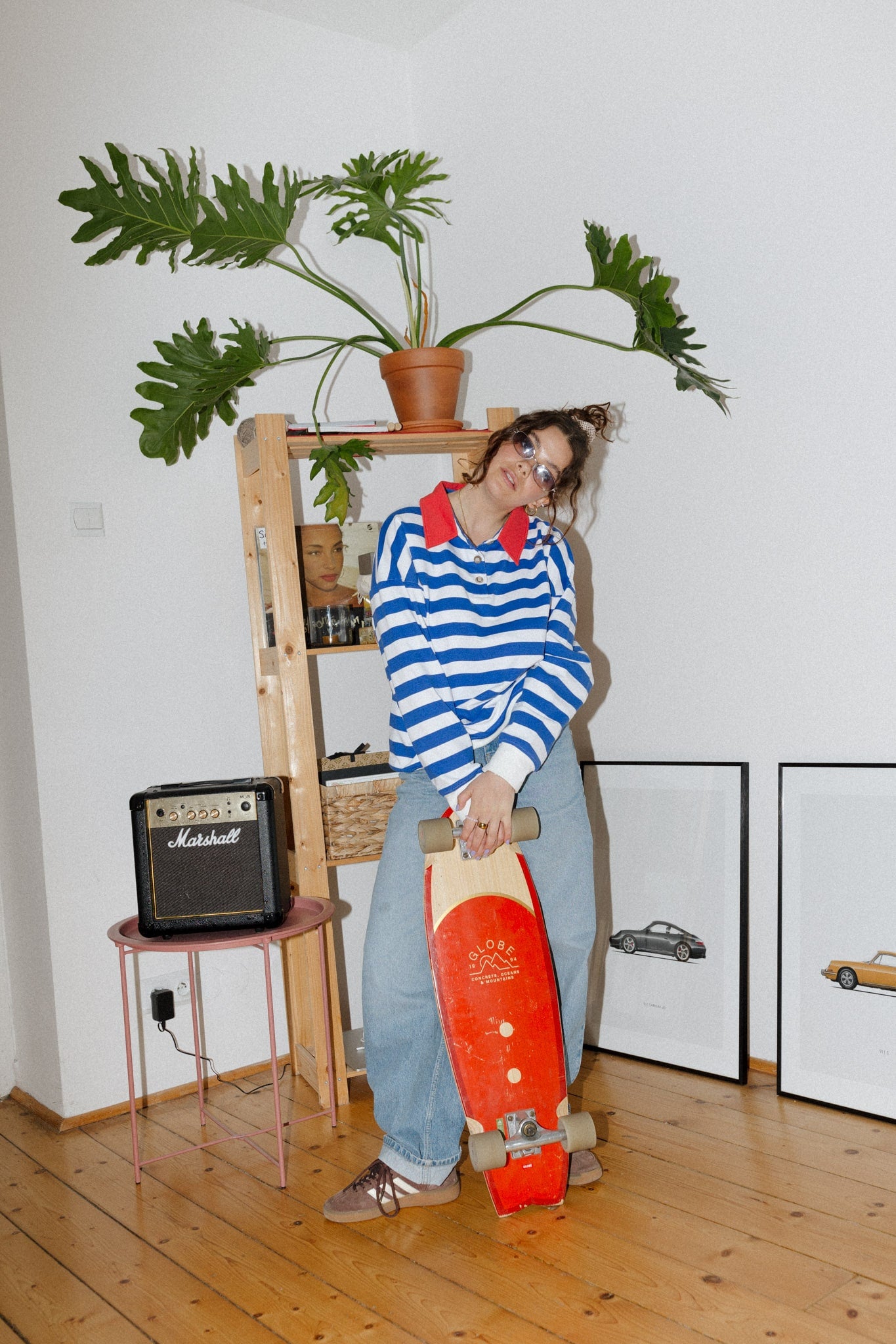 Stripe Affair L/S Blue