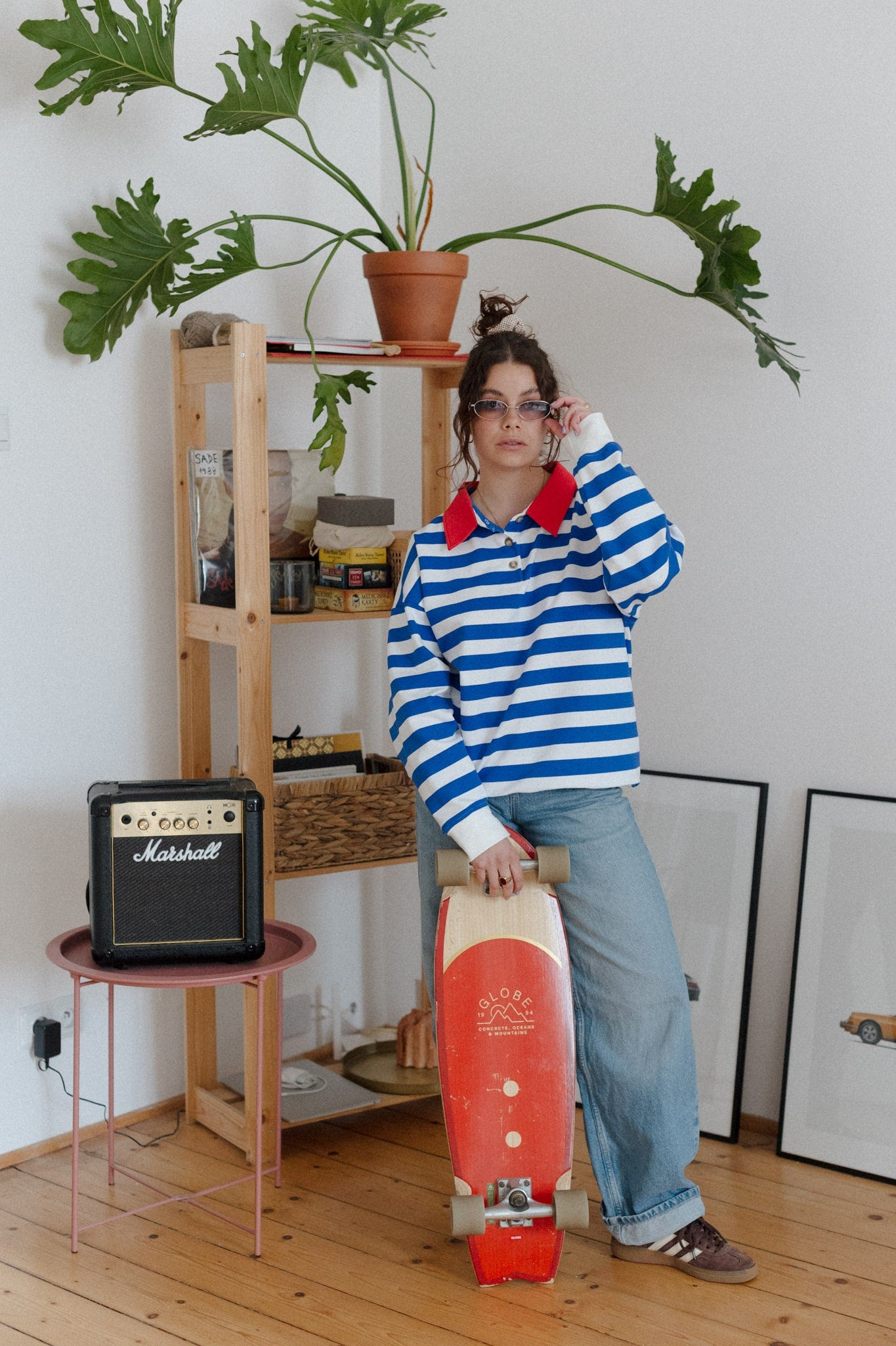 Stripe Affair L/S Blue