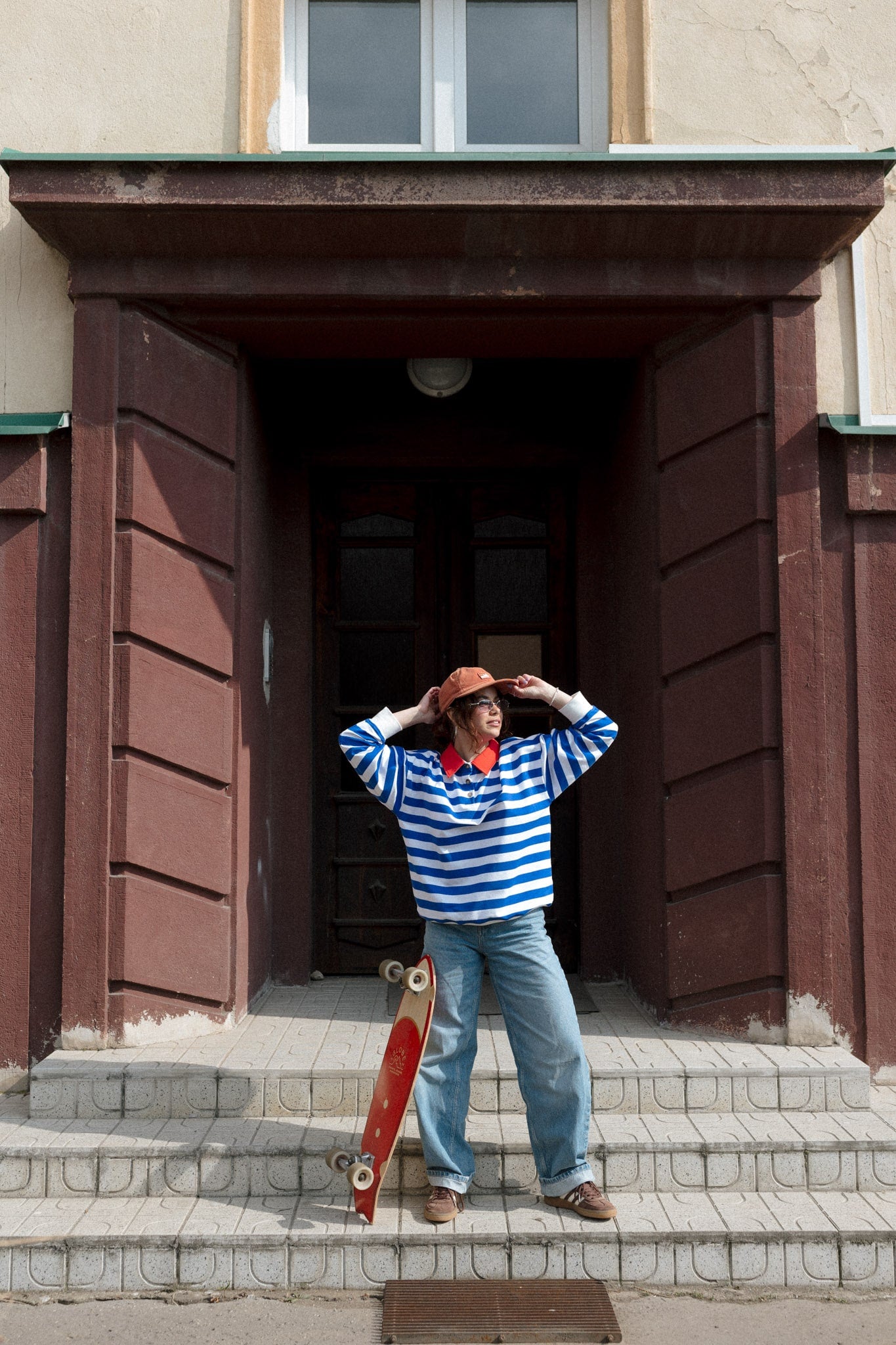 Stripe Affair L/S Blue
