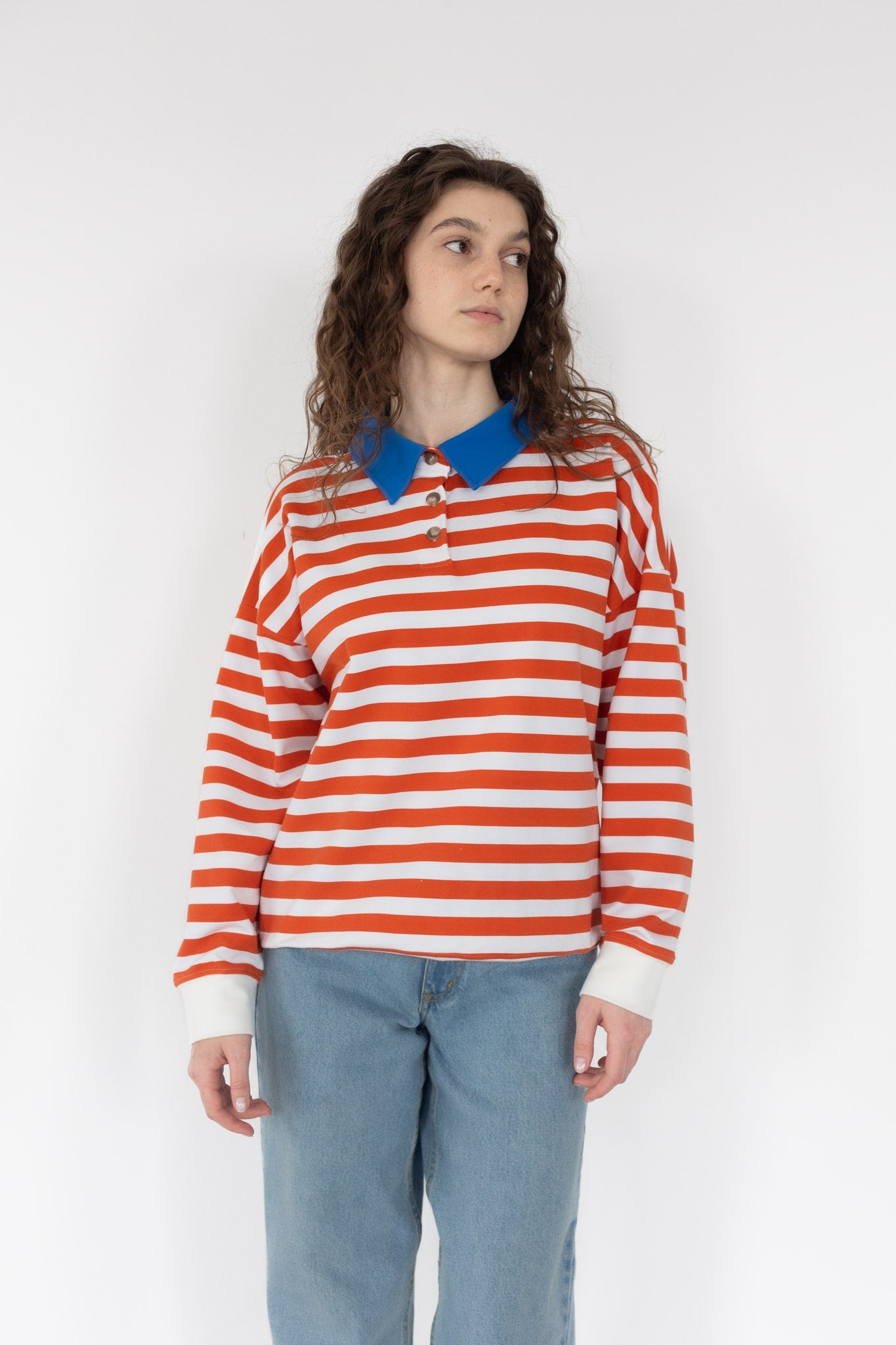 Stripe Affair L/S Brick
