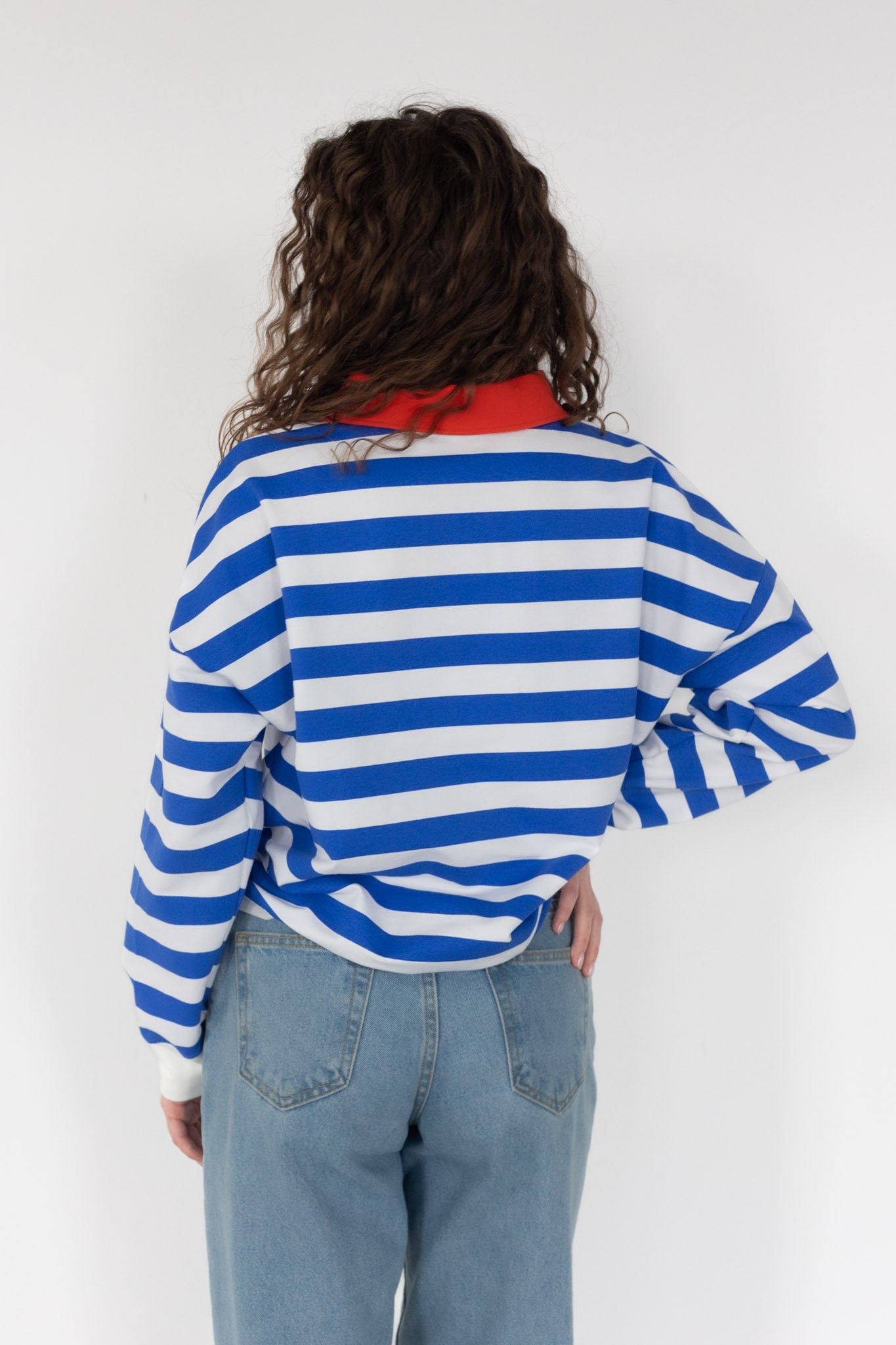 Stripe Affair L/S Blue