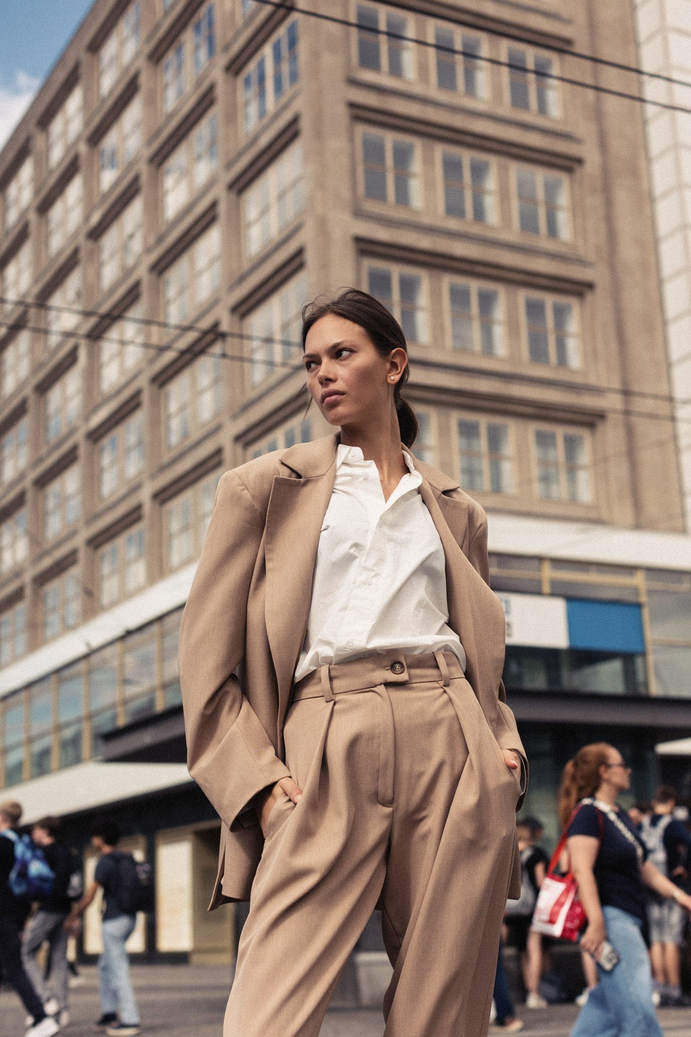 Arden Blazer camel