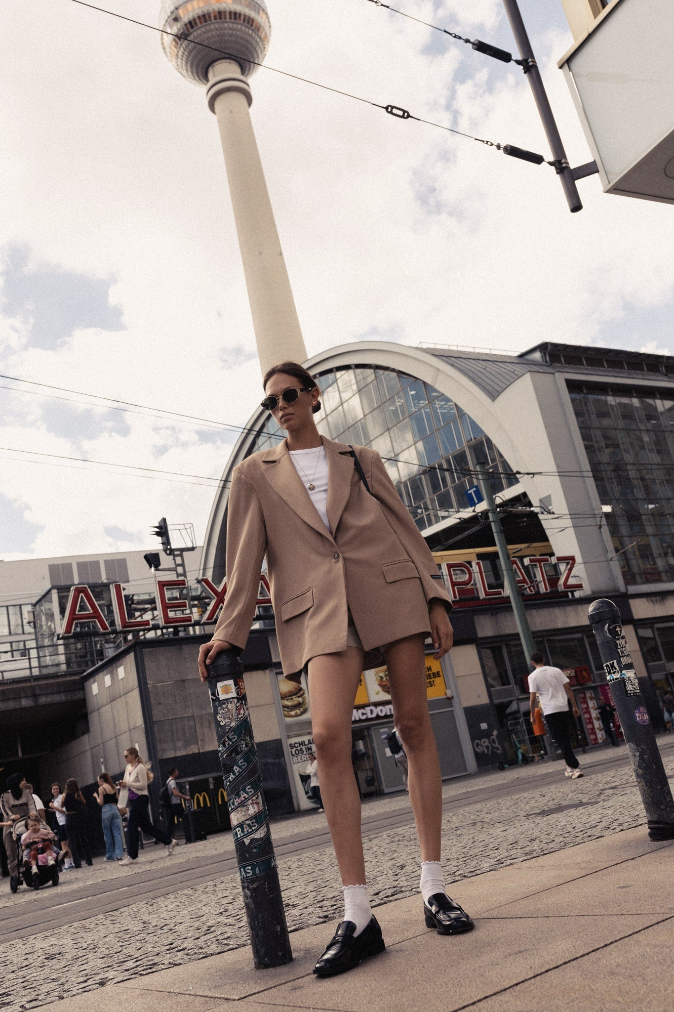 Arden Blazer camel