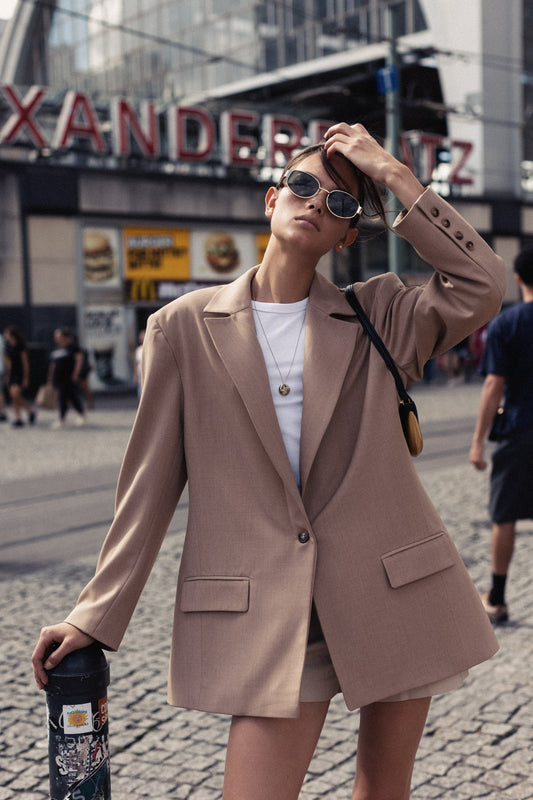 Arden Blazer camel