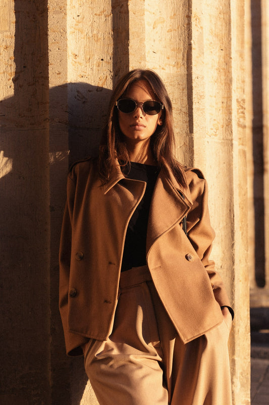 Frieda Wool Coat beige