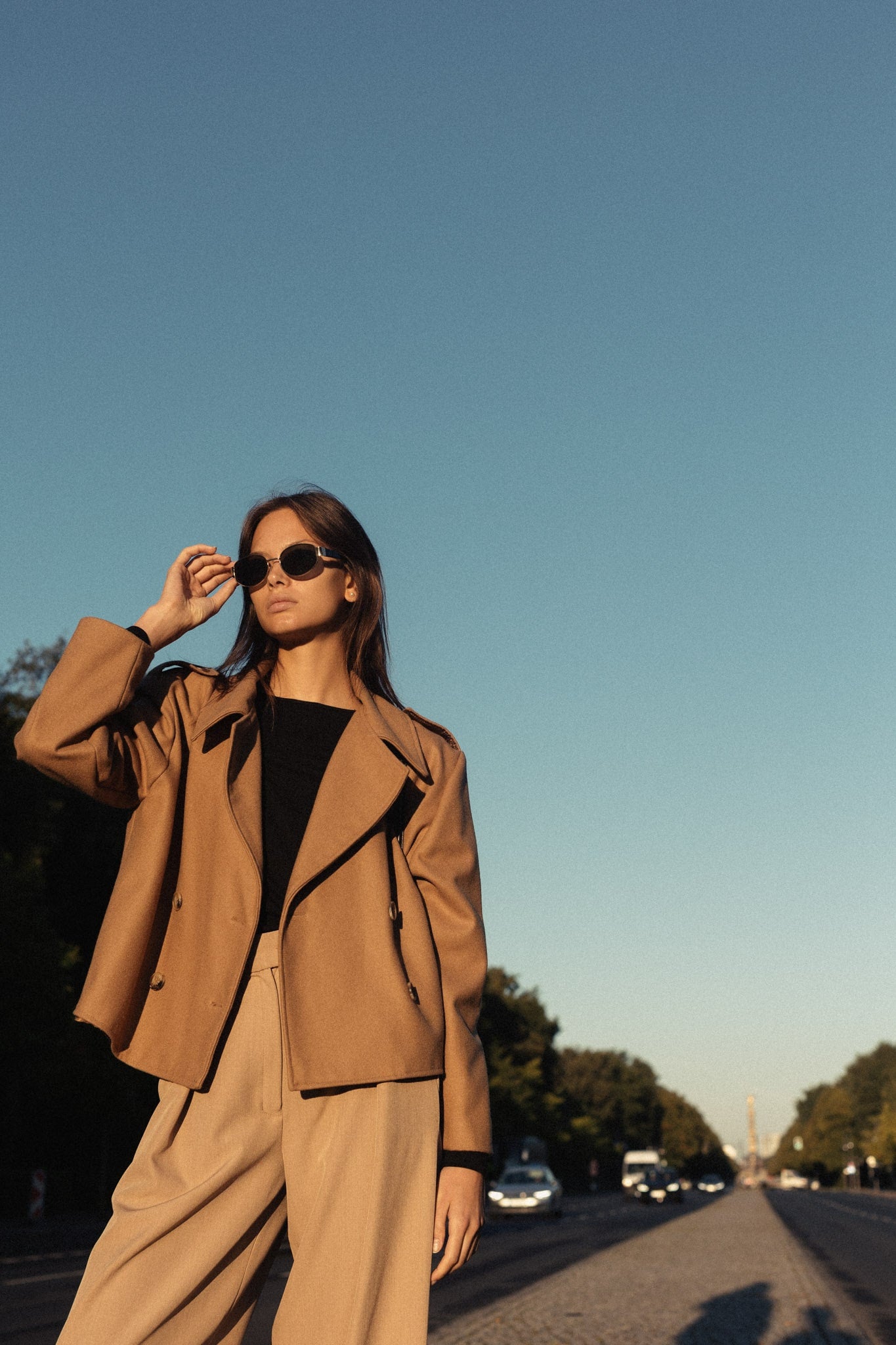 Frieda Wool Coat beige