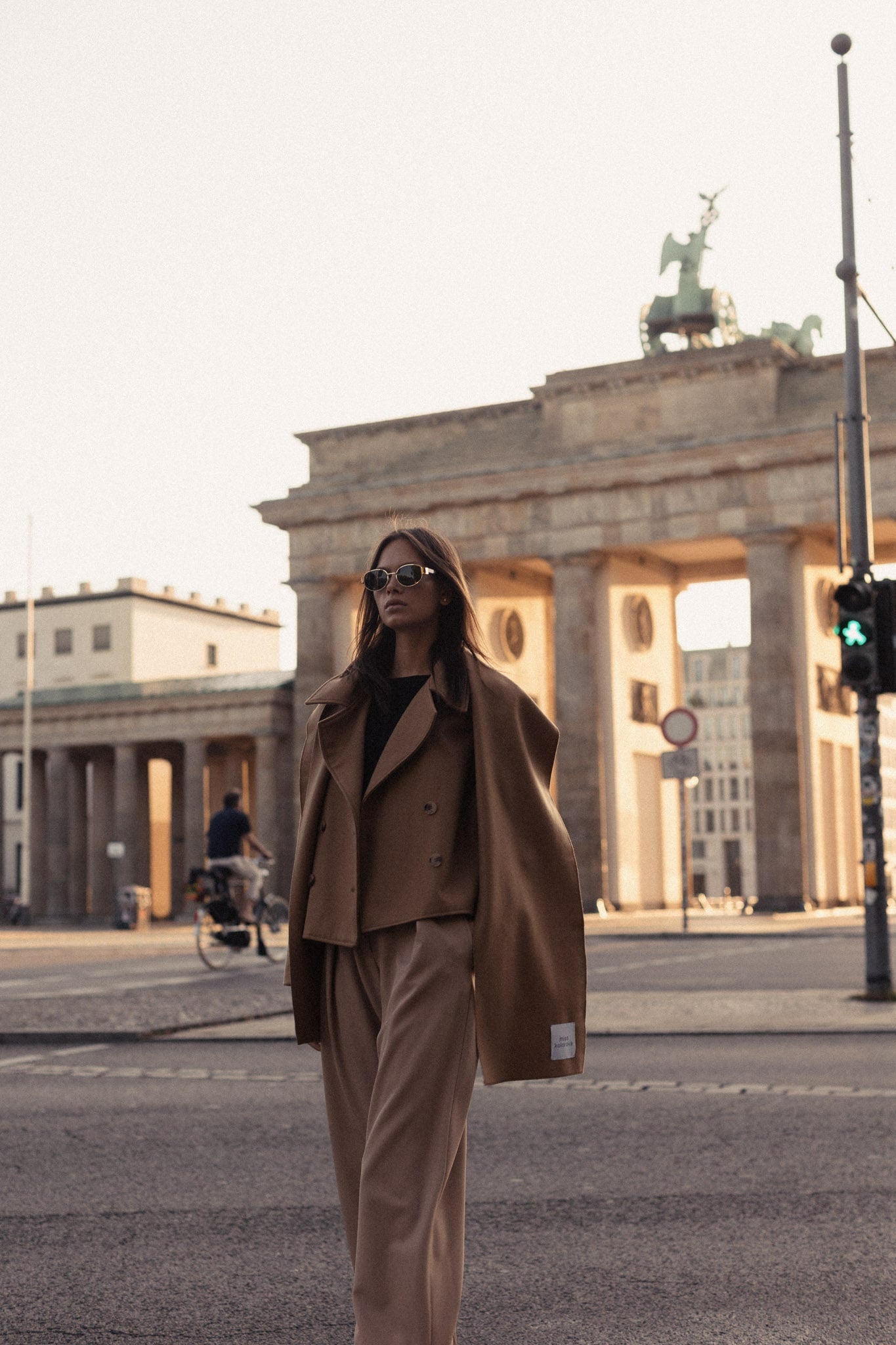 Frieda Wool Coat beige
