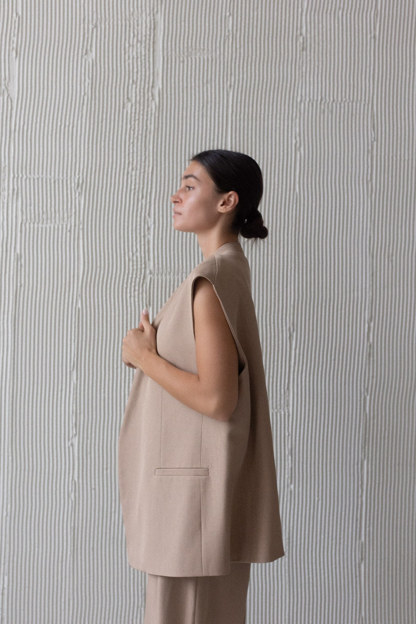 Arden Vest camel