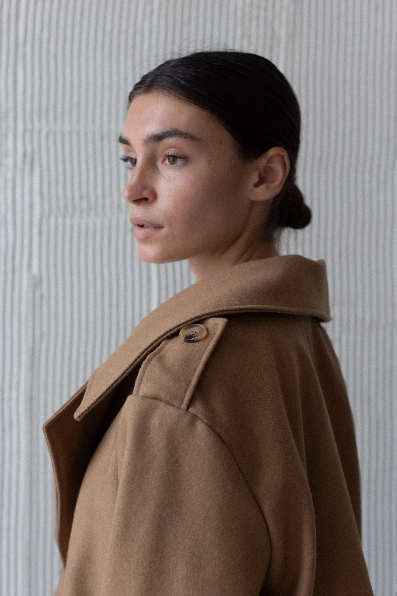 Frieda Wool Coat beige